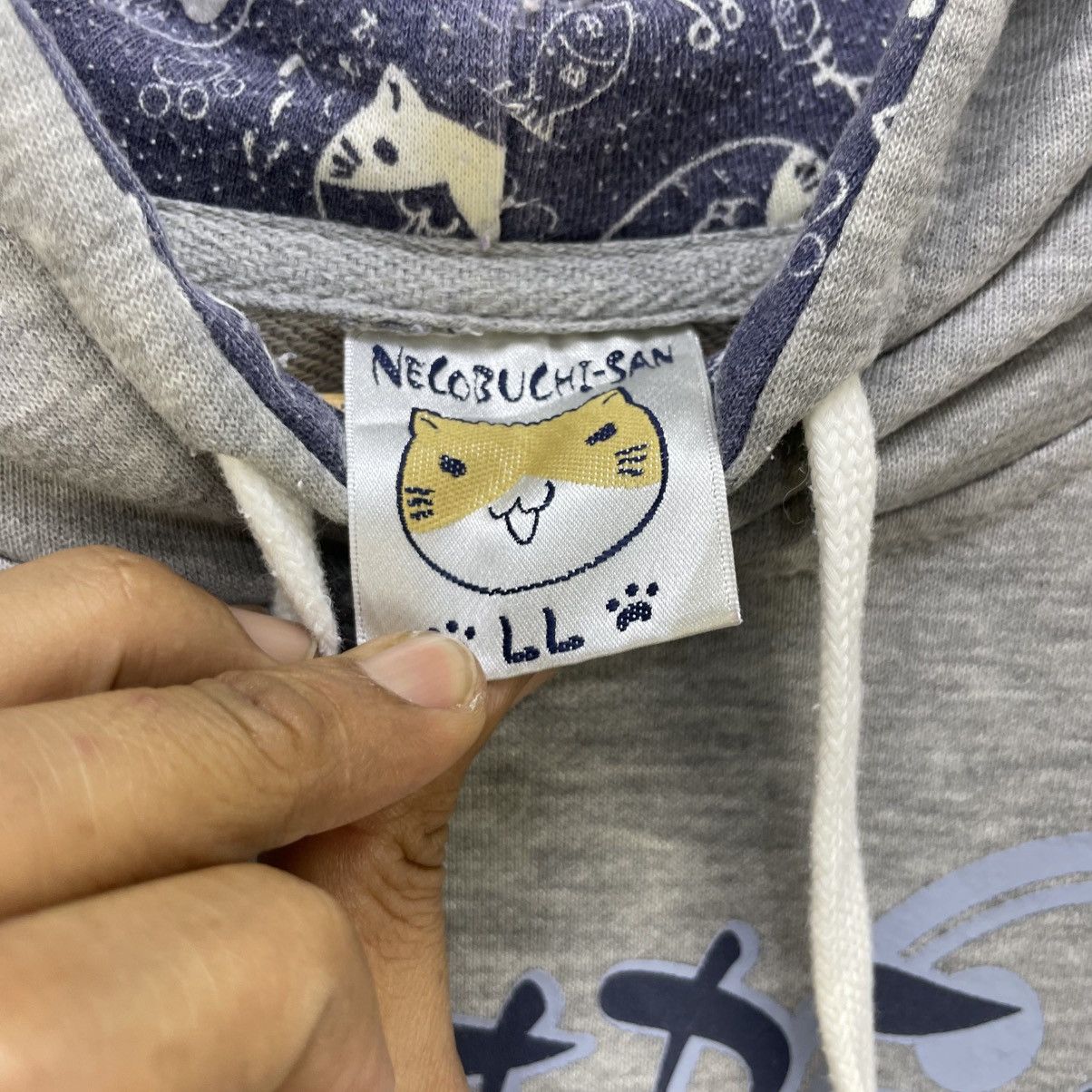 Japanese Brand 💥Vintage Necobuchisan hoodie sweater Size US M / EU 48-50 / 2 - 5 Thumbnail