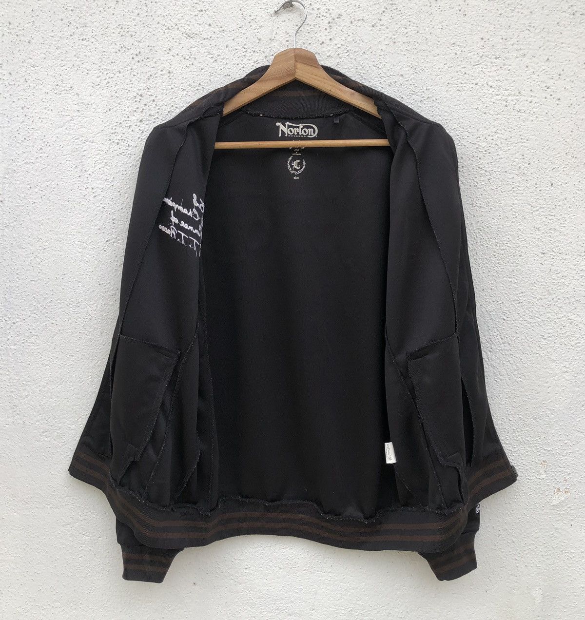 Norton Norton Motorcycles Black Track Jacket Size US L / EU 52-54 / 3 - 10 Thumbnail