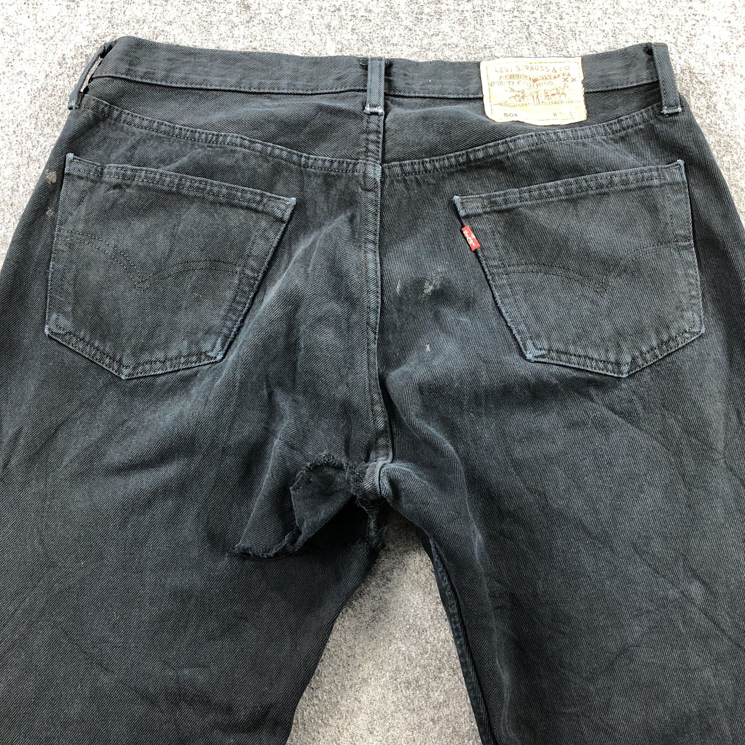 Levi's Vintage 90s Levis 501 Earth Tone Jeans-JM2054 Size US 36 / EU 52 - 5 Thumbnail