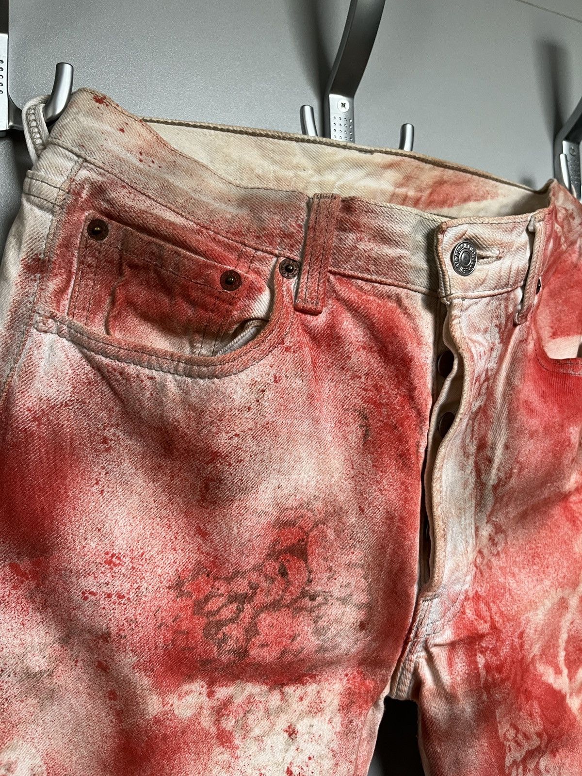Designer × Levi's × Vintage Levi’s 501 W30 L32 Jeans U.S.A. Size 27" / US 4 / IT 40 - 5 Thumbnail