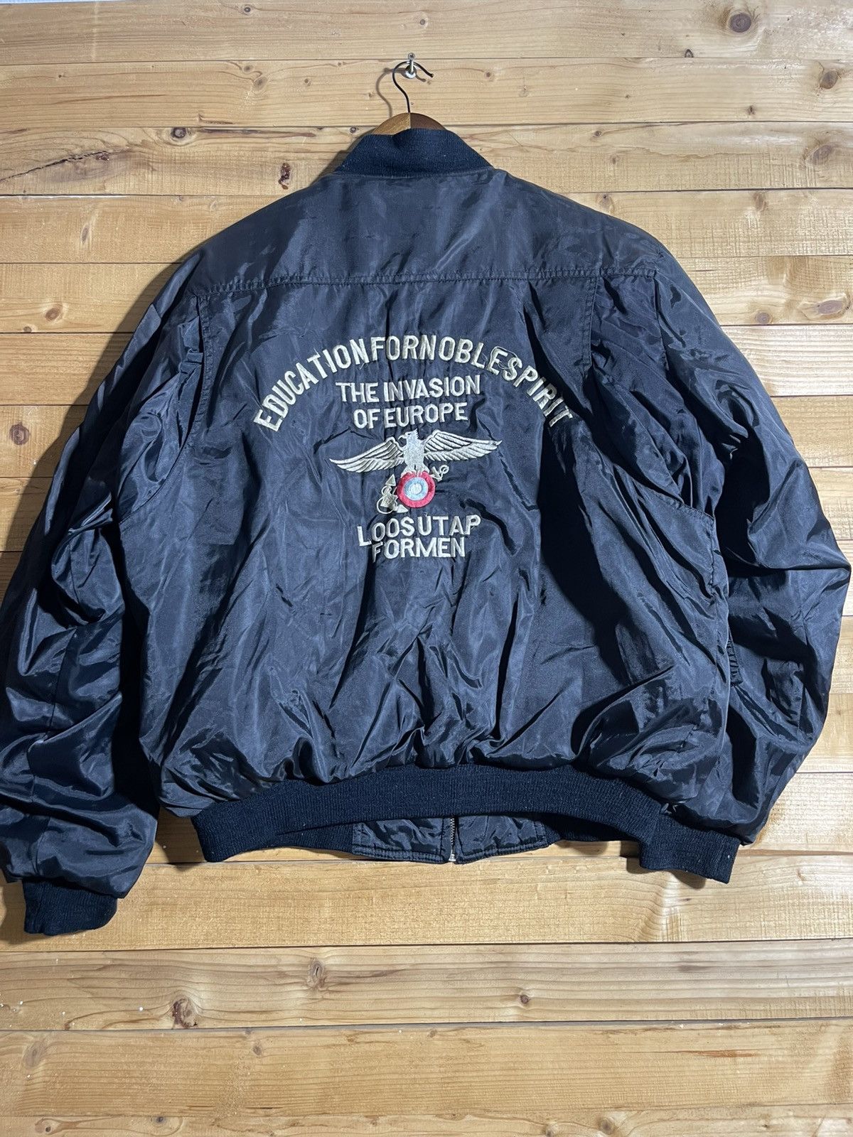 Vintage Vintage loosutap bomber jacket Size US L / EU 52-54 / 3 - 5 Thumbnail
