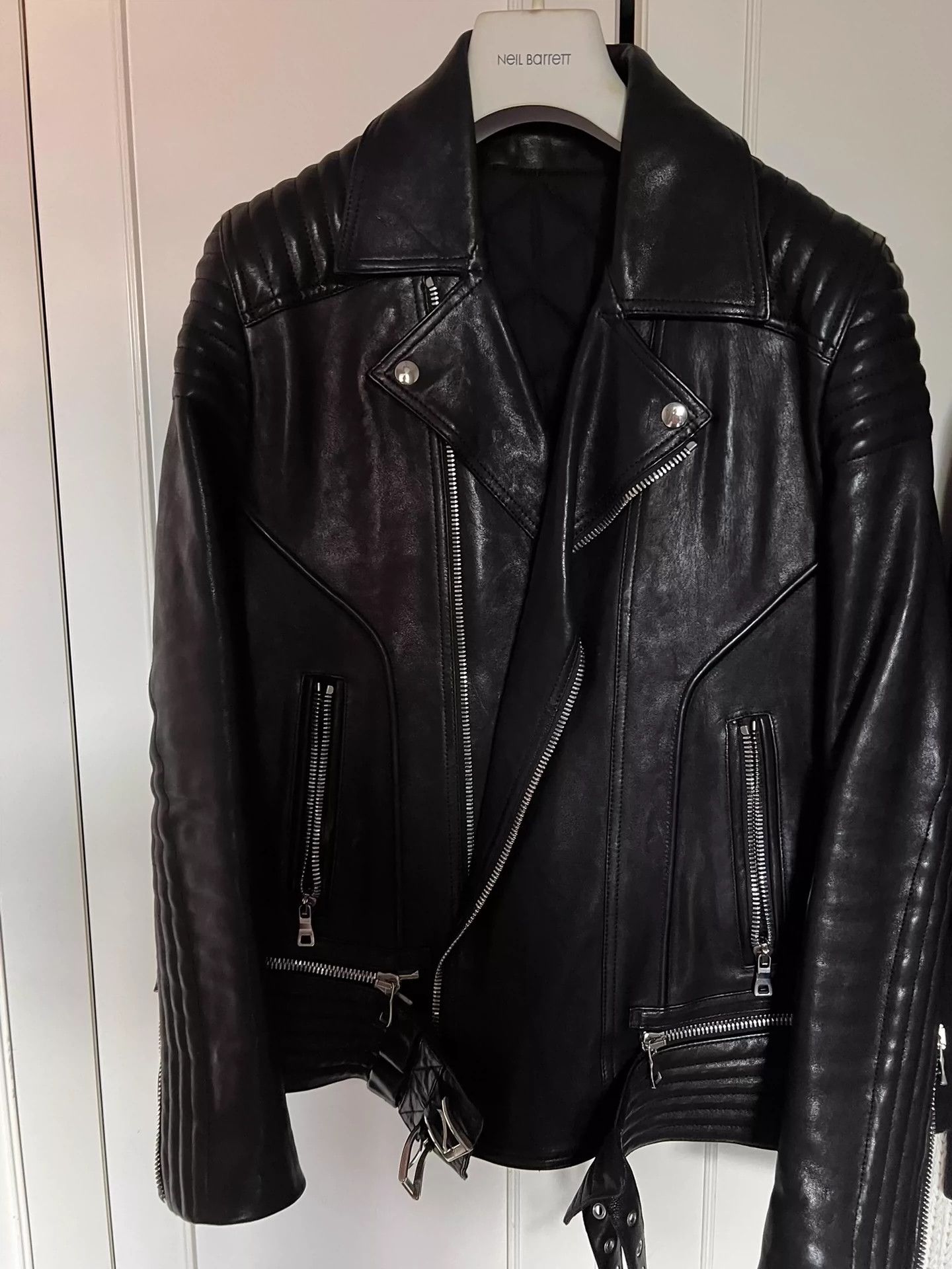 Balmain Motorcycle leather jacket