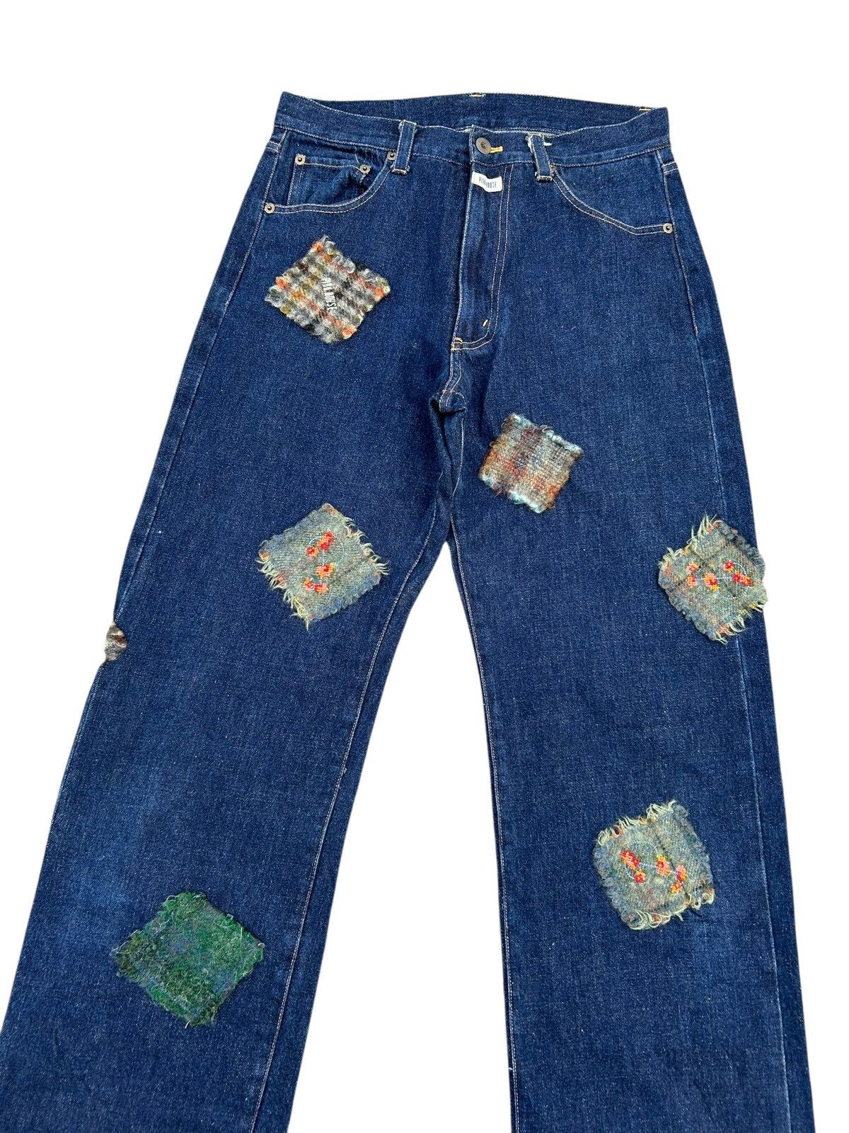 Kapital Japanese Brand Pink House Selvedge Denim Jeans Size US 30 / EU 46 - 8 Thumbnail