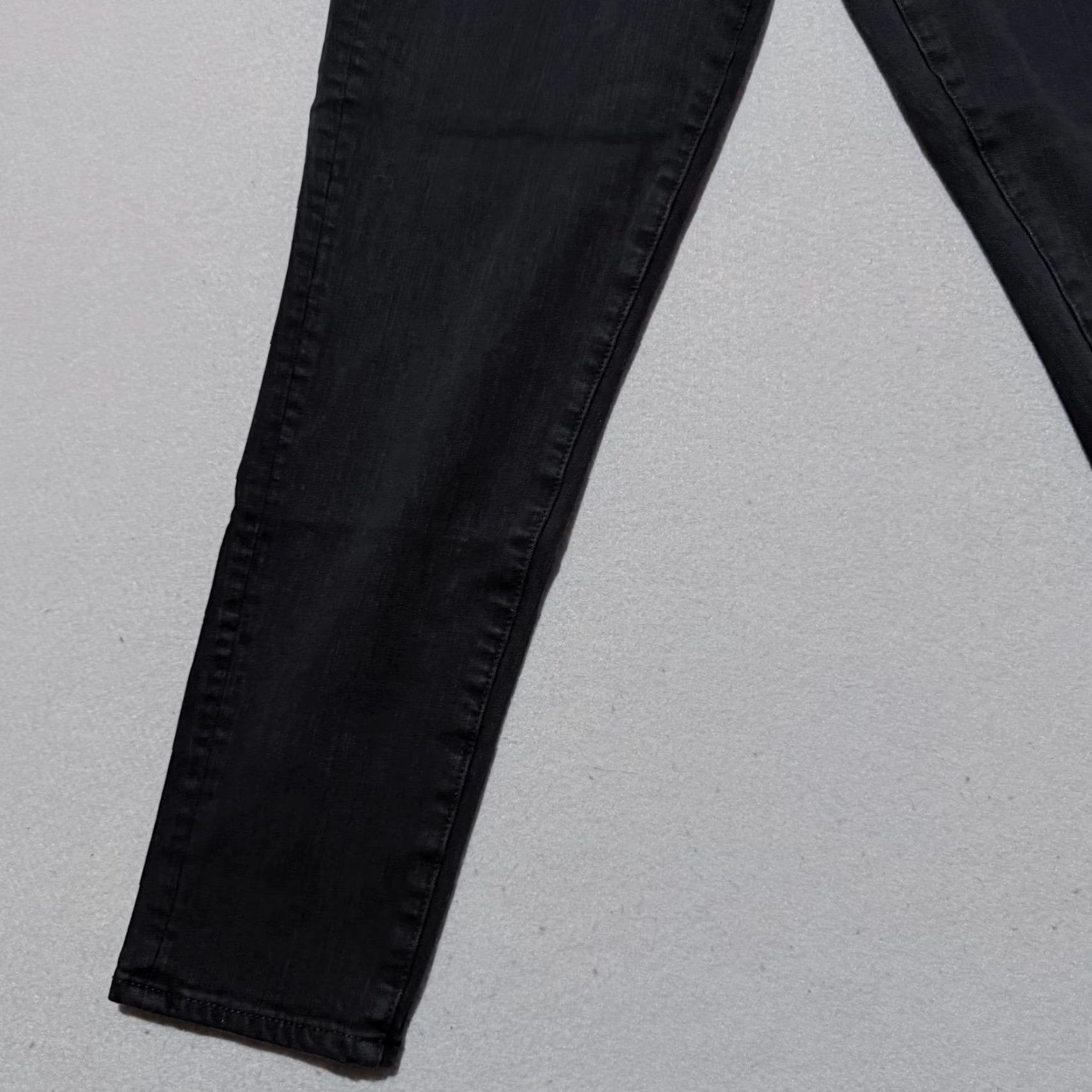 American Eagle Outfitters American Eagle Hi-Rise Jegging Jeans Women's Black Denim Super Stretch - 12 Size 34" / US 12 / IT 48 - 5 Thumbnail