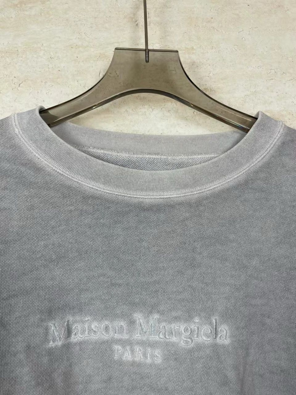 Maison Margiela Maison Margiela Washed gray old sweatshirt 2501-Nextarrow Size US L / EU 52-54 / 3 - 3 Thumbnail