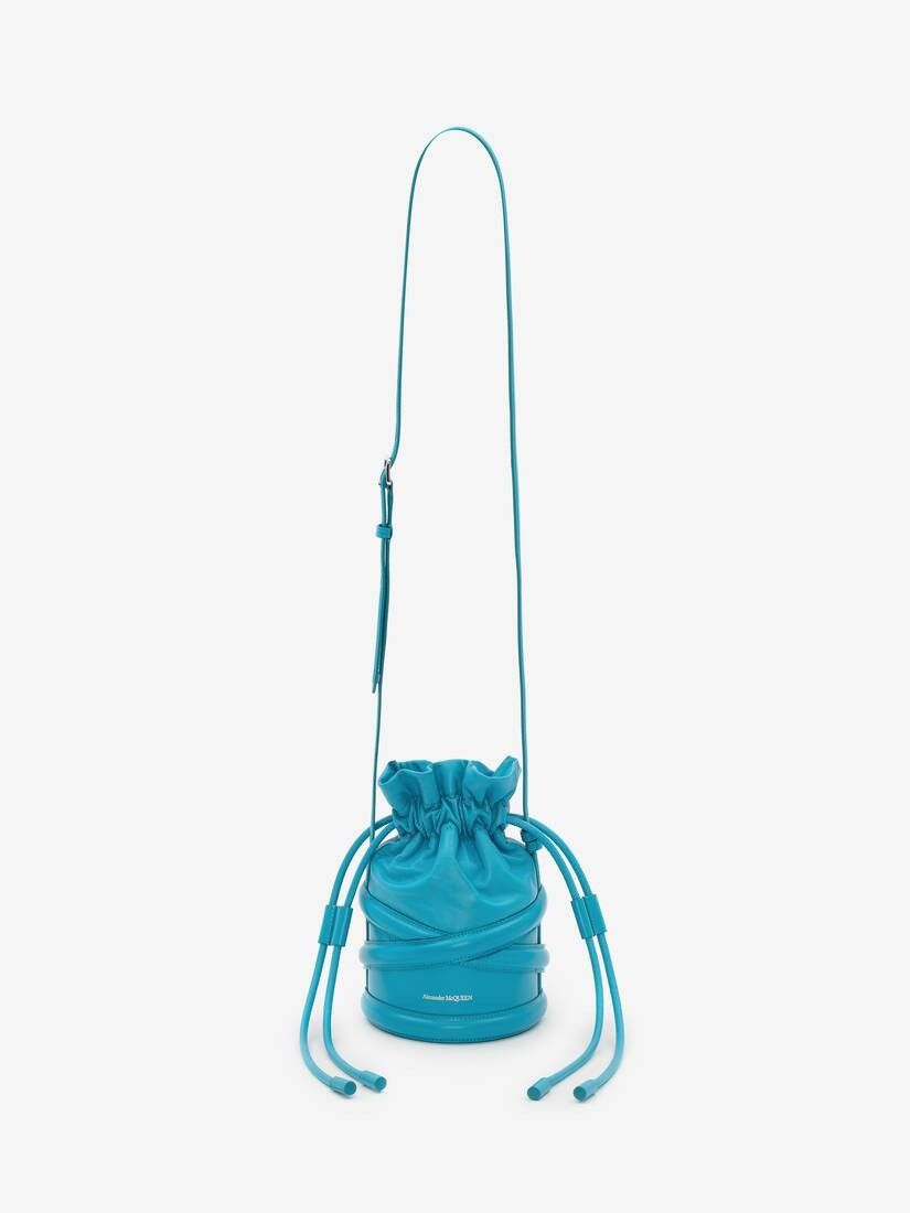 Alexander McQueen o1w1db10925 Size: OS/The Soft Curve in Blue Size ONE SIZE - 5 Thumbnail
