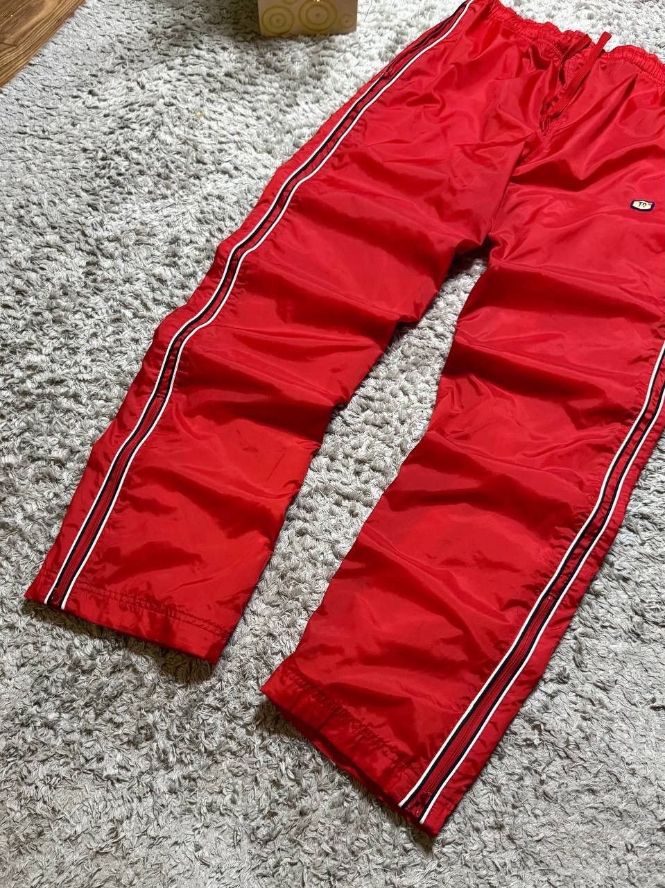 Nike 00s Nike TN Vintage Drill Double Swoosh Logo Retro Pants Y2K Size US 32 / EU 48 - 3 Thumbnail