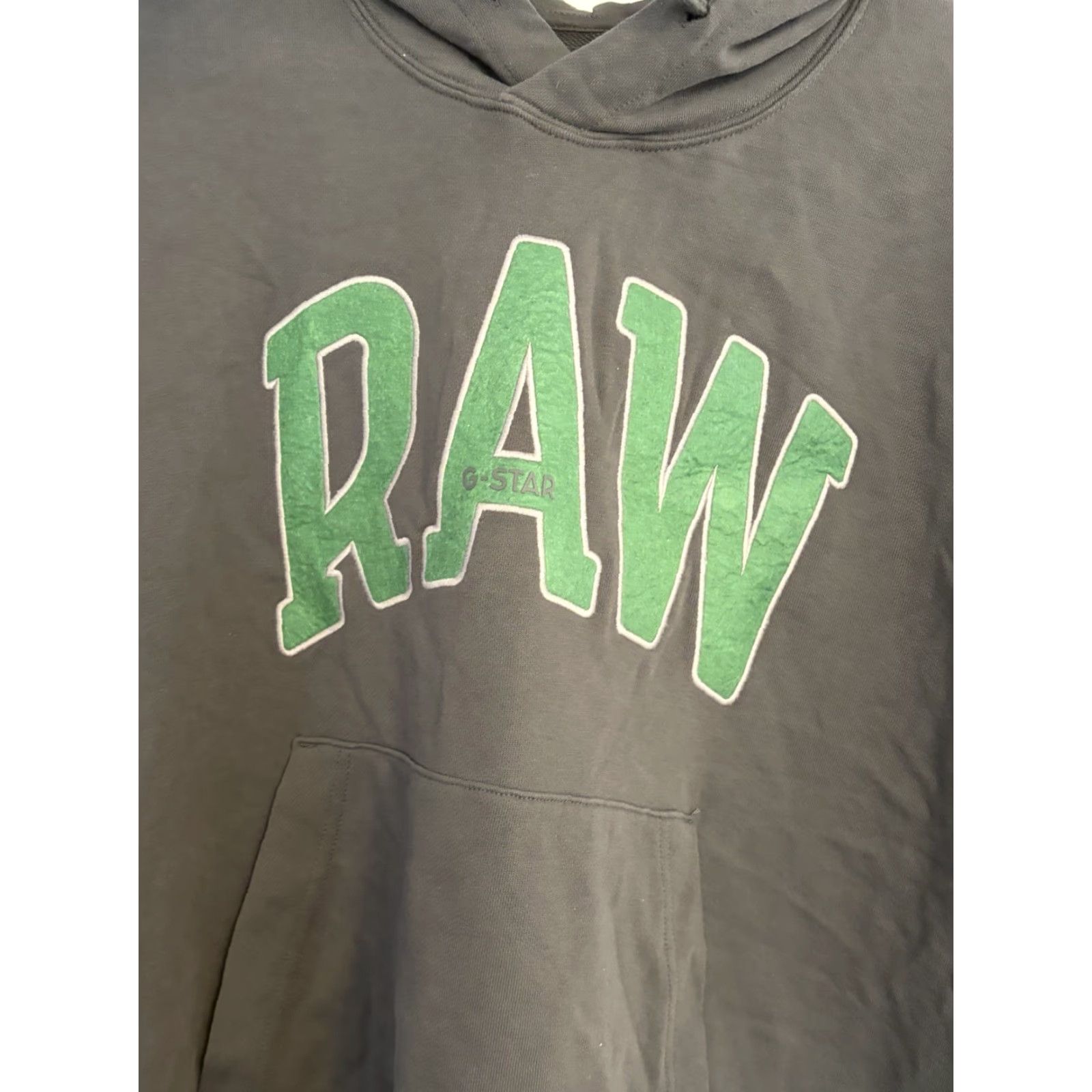 Vintage NWT G-Star RAW Hoodie University Oversized Pullover Mens Olive Green Logo Hooded Sweatshirt M Size Medium Gray? Size US M / EU 48-50 / 2 - 3 Thumbnail