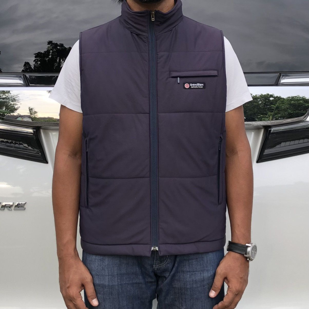 Grand Slam Vintage Grandslam Munsingwear Light Puffer Vest Jacket Size US M / EU 48-50 / 2 - 3 Thumbnail