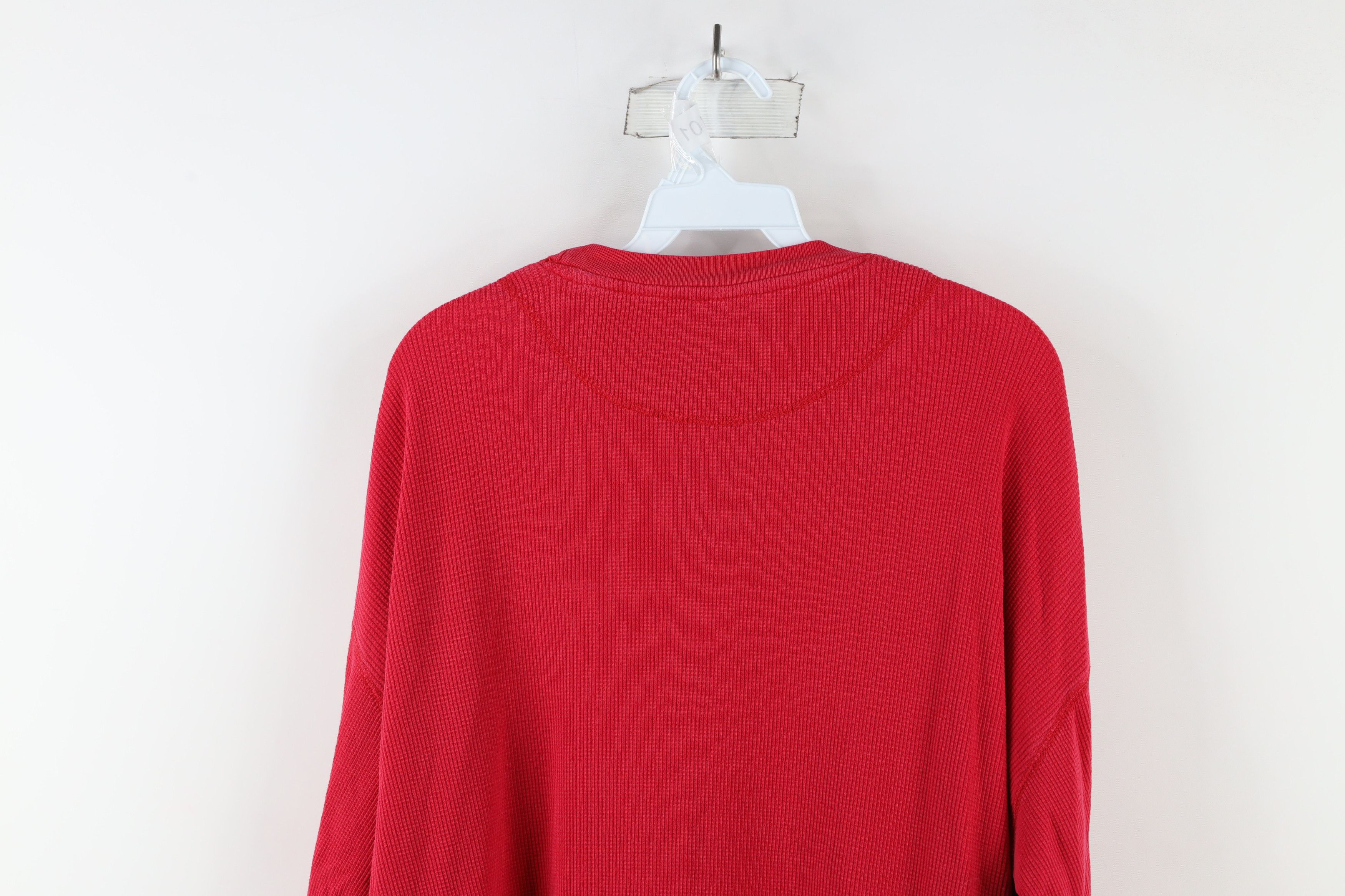 Vintage Vintage 90s Ohio State University Thermal Waffle T-Shirt Size US XXL / EU 58 / 5 - 12 Thumbnail