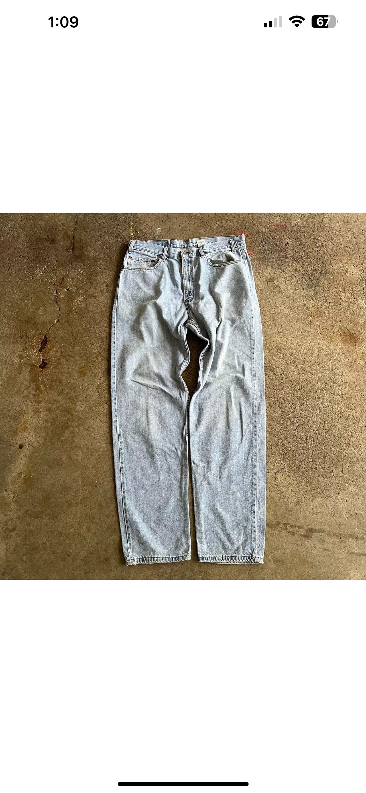 Levi's Vintage Levi's 550 Light Wash Size US 36 / EU 52 - 1 Thumbnail