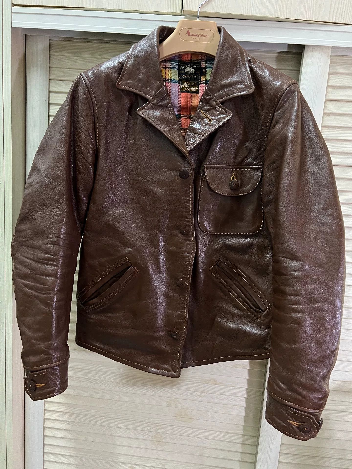Freewheelers Freewheelers Brown Leather Jacket Size US S / EU 44-46 / 1 - 1 Thumbnail