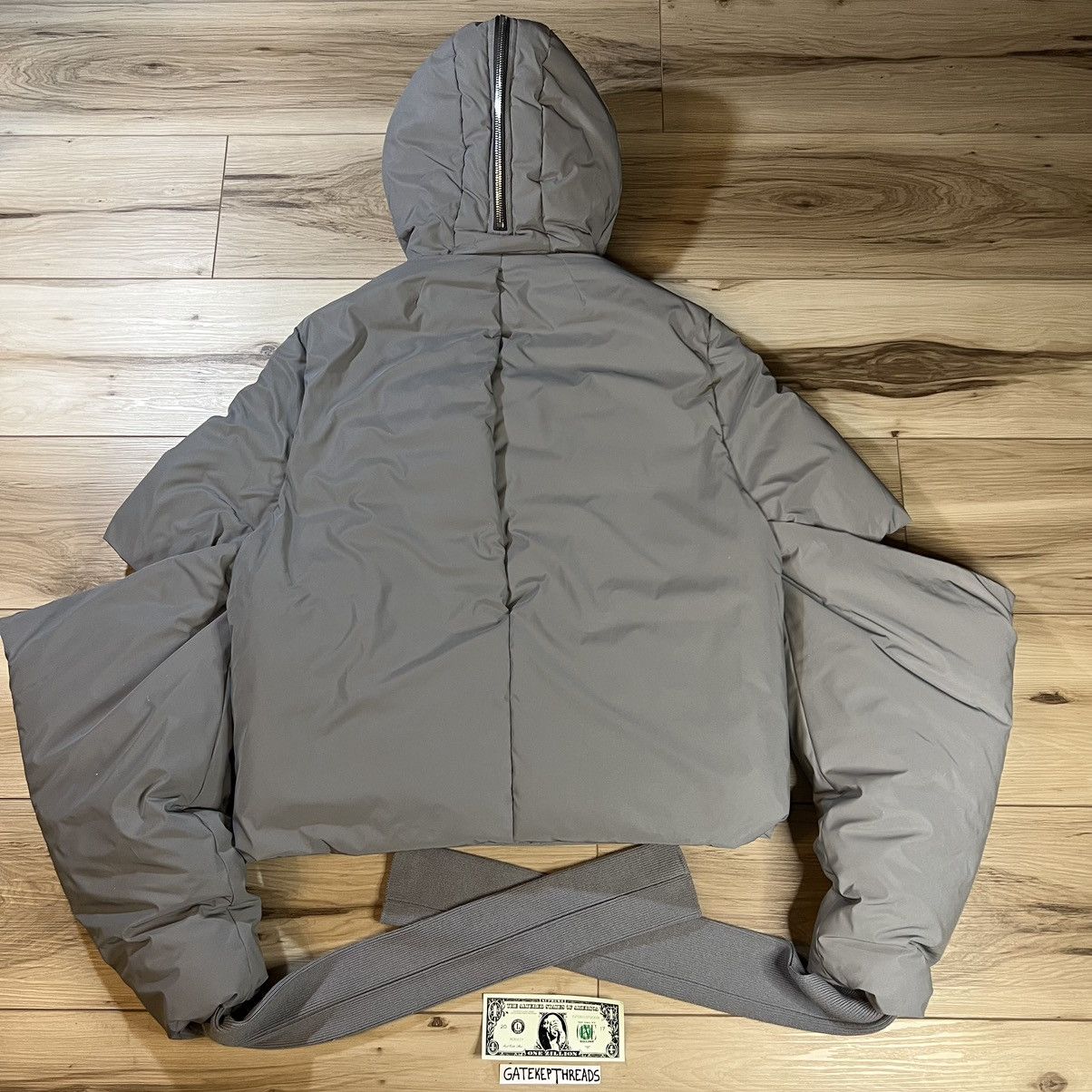 Rick Owens FW22 Strobe Reflex Gauntlet Jacket Size US S / EU 44-46 / 1 - 5 Thumbnail