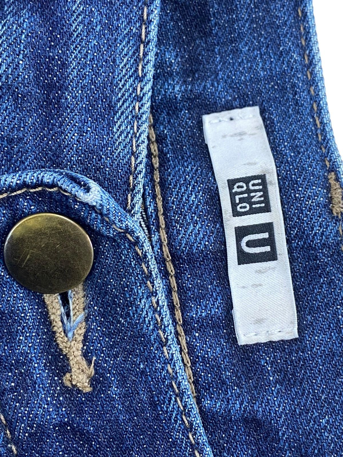 Uniqlo Uniqlo Selvedge Faded Wash Loose Jeans Size US 30 / EU 46 - 15 Thumbnail