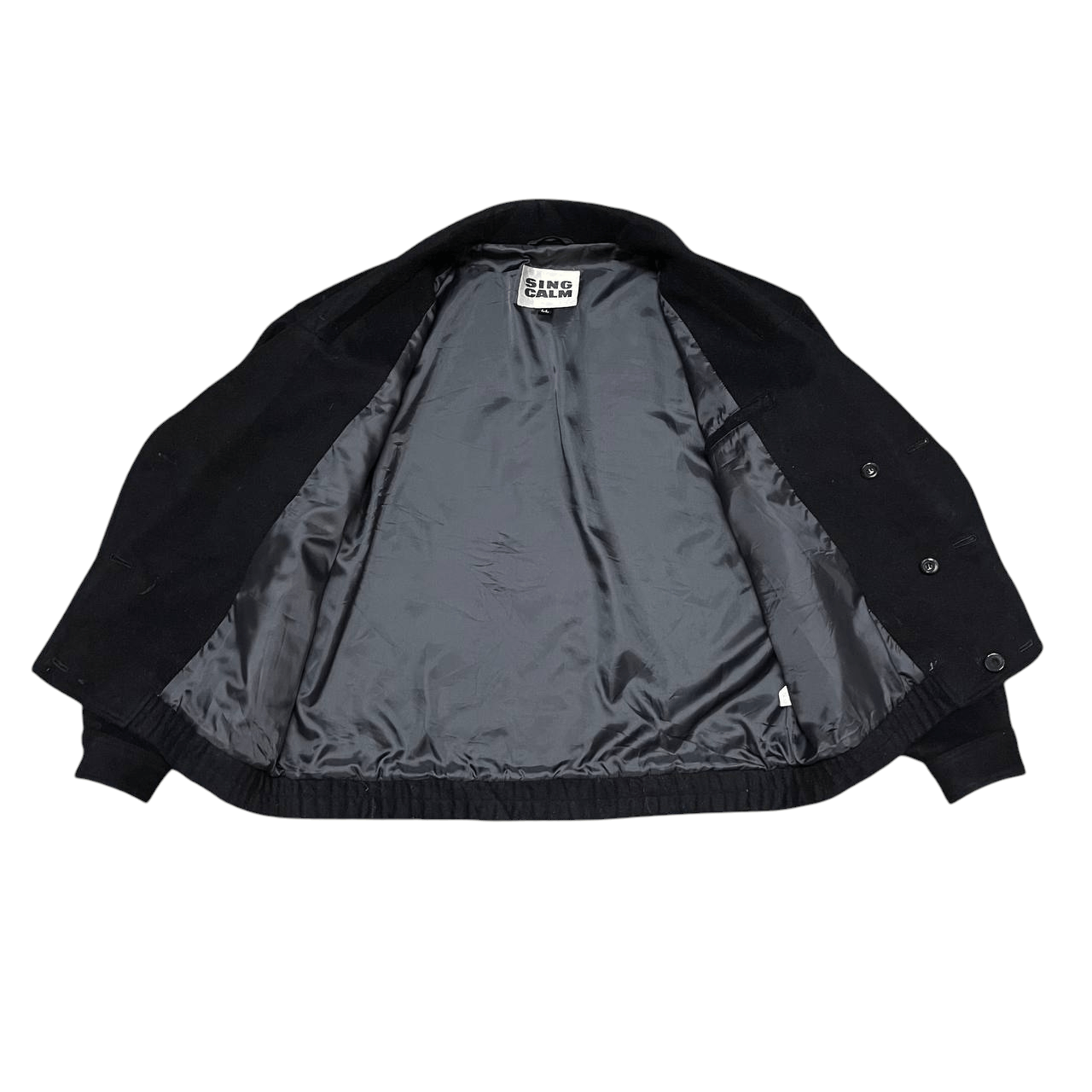 Issey Miyake Vintage Issey Miyake Inspired Wool Jacket Sing Calm Size US L / EU 52-54 / 3 - 6 Thumbnail