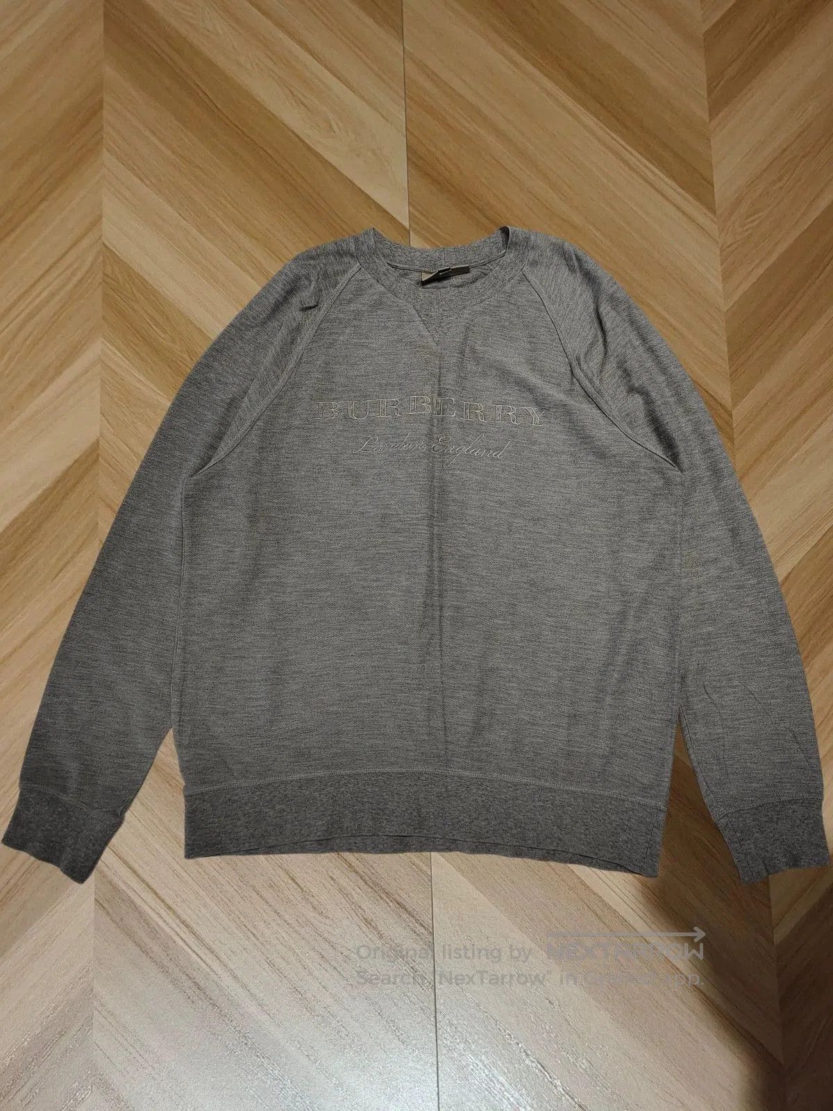 Burberry burberry long sleeve knit sweater with logo. Size US XL / EU 56 / 4 - 1 Thumbnail
