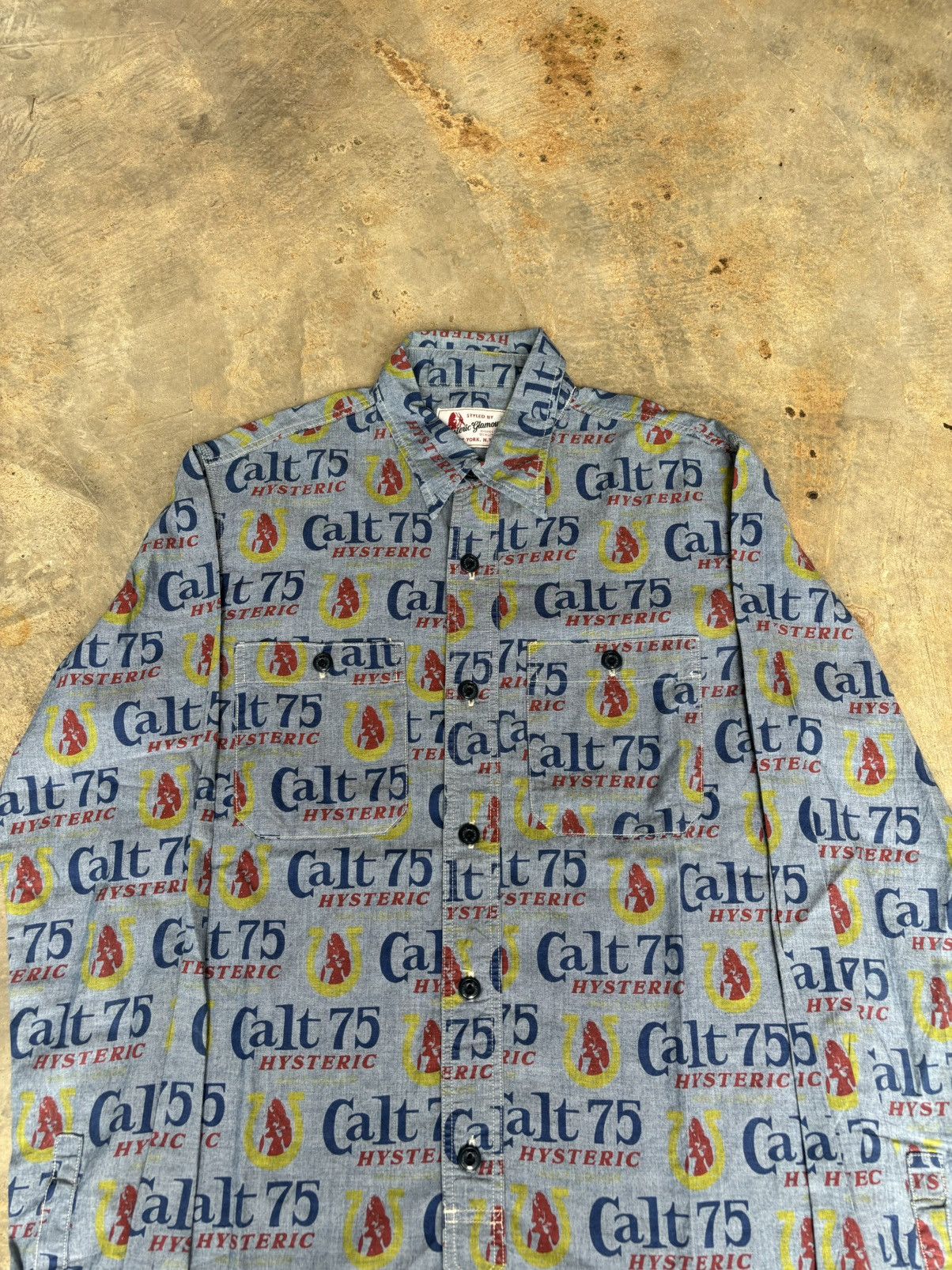 Hysteric Glamour Hysteric Glamour Full Print Shirt Size US M / EU 48-50 / 2 - 2 Thumbnail
