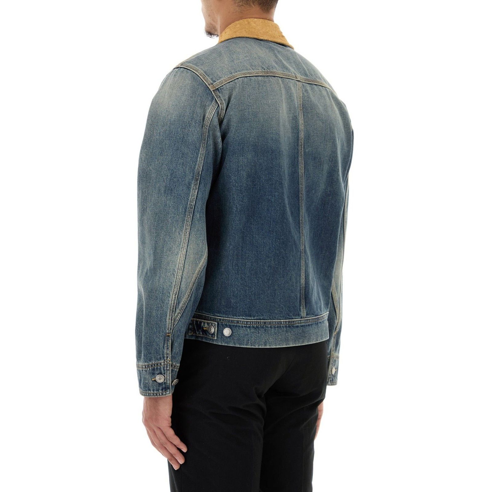 Alexander McQueen ALEXANDER MCQUEEN Denim Jacket New & Authentic (Men's size:5 Size US M / EU 48-50 / 2 - 4 Thumbnail