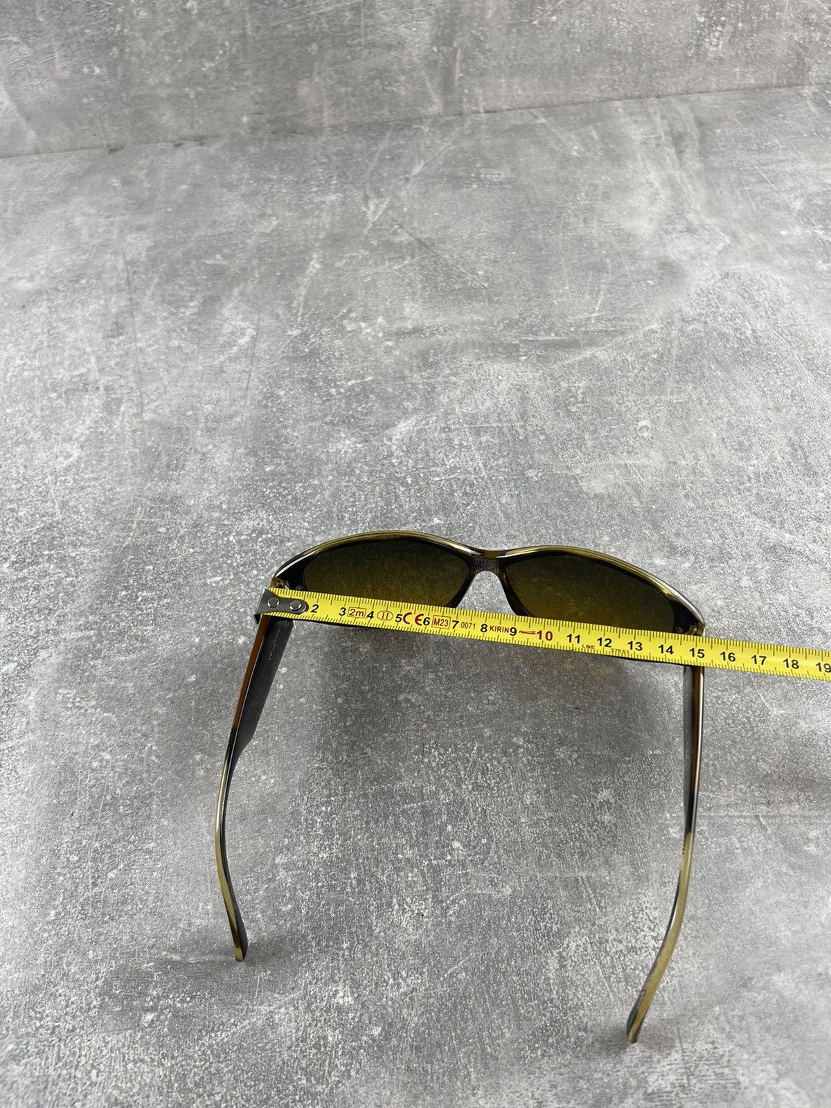 Christian Dior Monsieur × Vintage 90s Christian Dior Gradient Lens Peacock Frame Sunglasses Size ONE SIZE - 10 Thumbnail