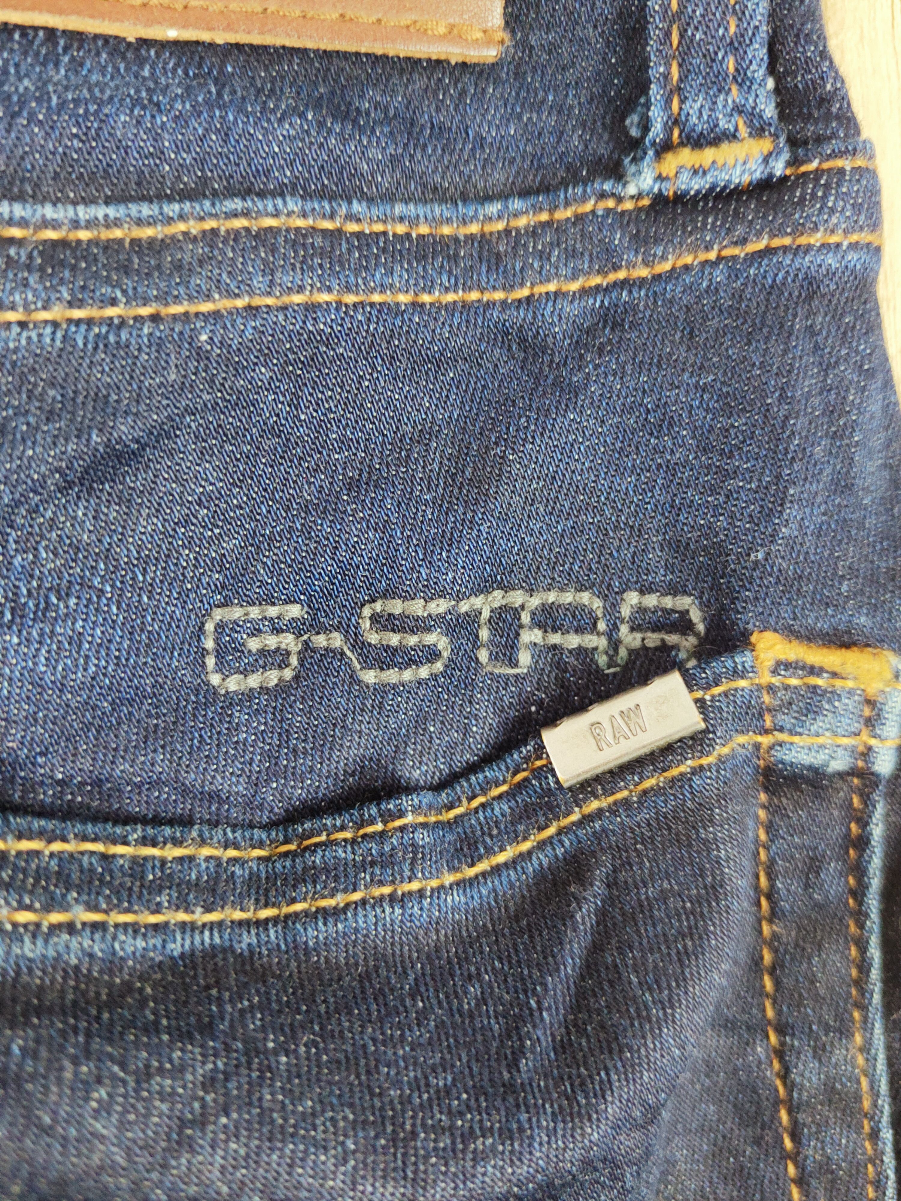 G-Star G-Star Raw Dark Blue Distressed Ripped Jeans #S2705 Size US 30 / EU 46 - 10 Thumbnail