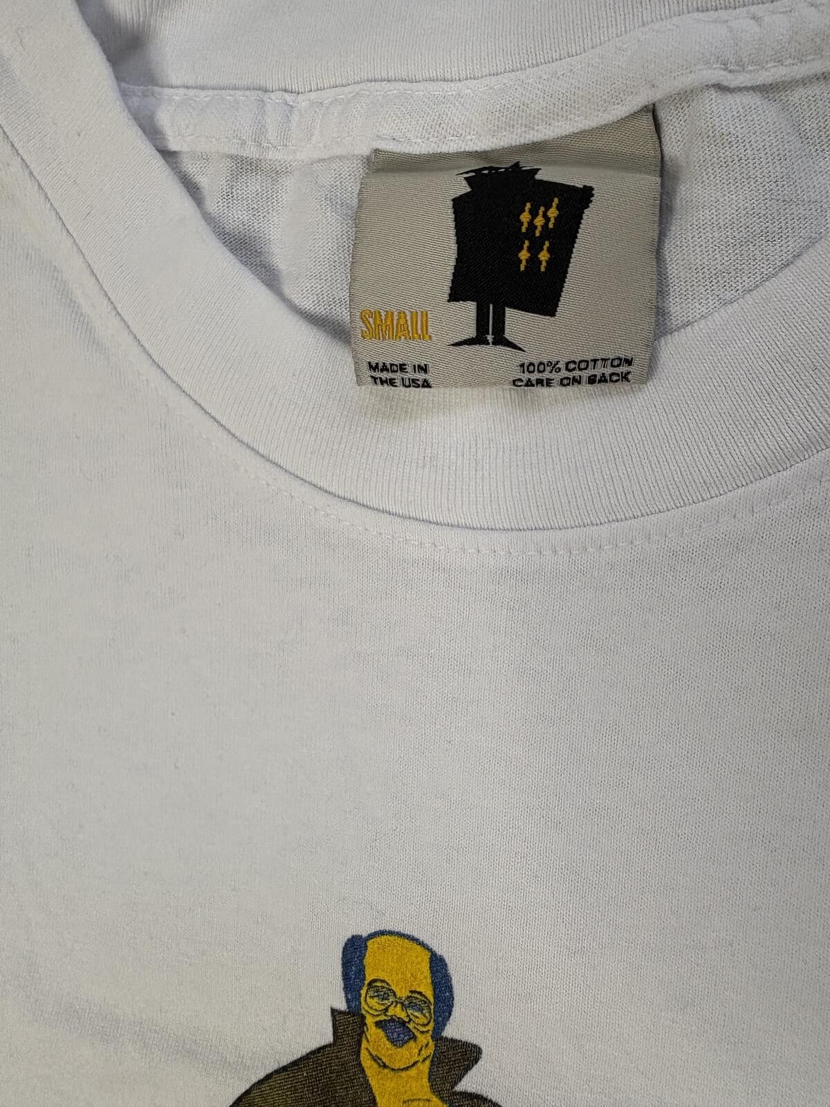 Unknown London Real Bad Man White Long Sleeve Shirt Mens Small Streetwear Size US S / EU 44-46 / 1 - 5 Thumbnail