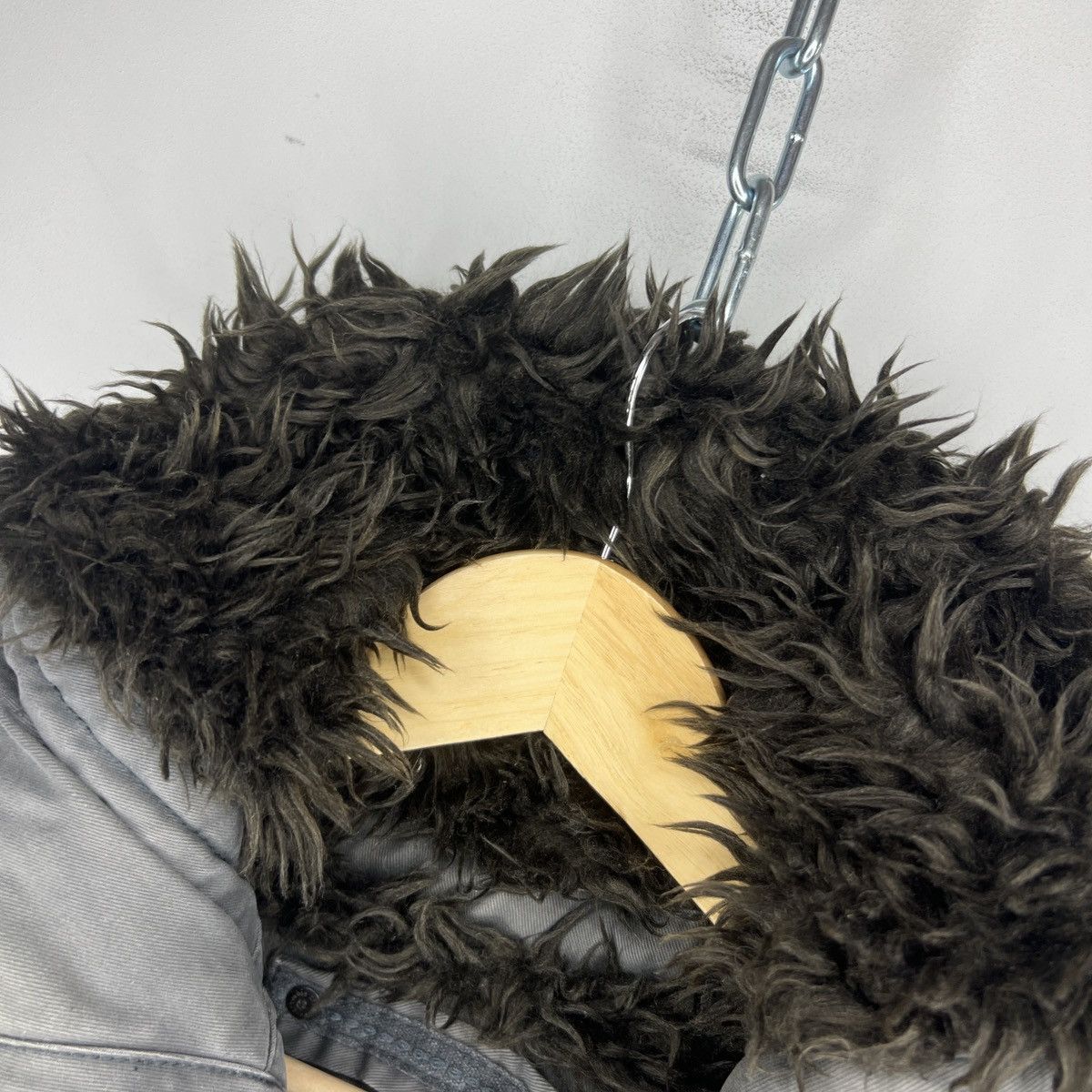 Abercrombie & Fitch × If Six Was Nine × Le Grande Bleu (L.G.B.) ABERCROMBIE FAUX FUR ZIPPER HOODIE JAPANESE I6W9 LGB STYLE Size M / US 6-8 / IT 42-44 - 6 Thumbnail