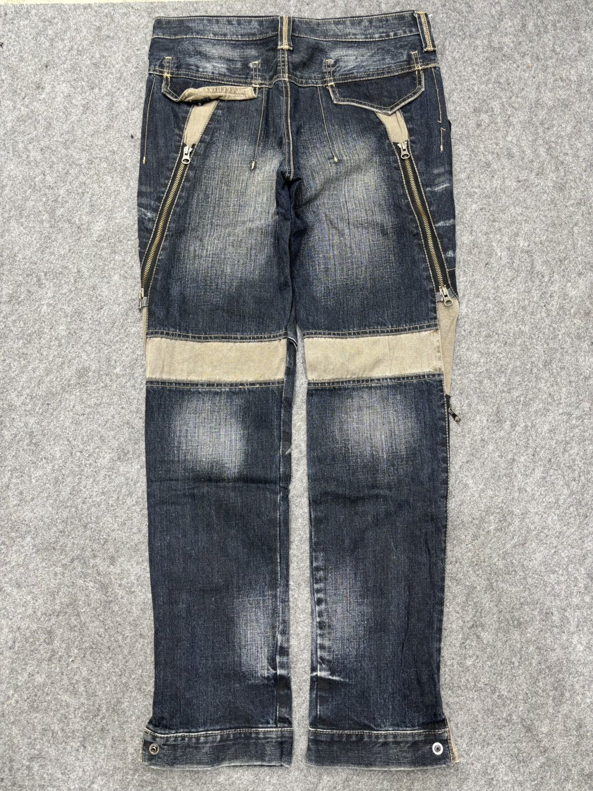 PPFM PPFM Very Rare Archival Skinny Jeans Cool Zipper F631 Size US 32 / EU 48 - 22 Thumbnail