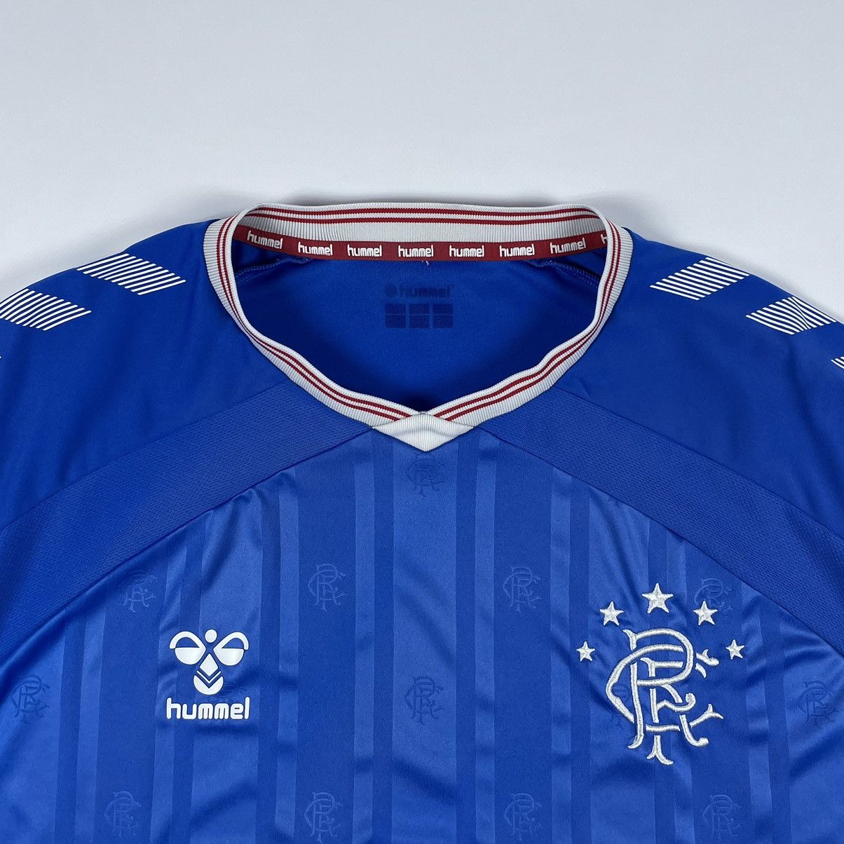 Hummel Hummel Glasgow Rangers 2019/20 Home Soccer Jersey Size US XXL / EU 58 / 5 - 4 Thumbnail