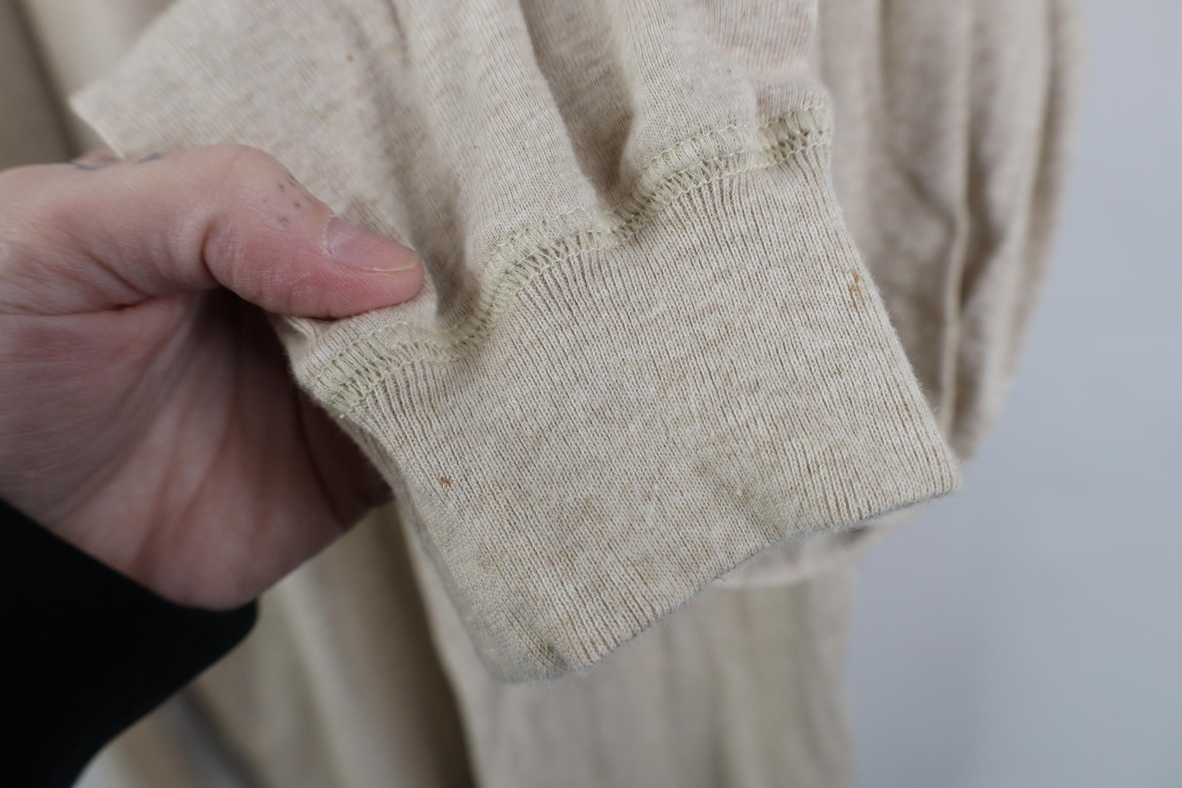 Nautica Vintage 90s Nautica Ribbed Knit Long Sleeve Henley T-Shirt Size US XL / EU 56 / 4 - 9 Thumbnail