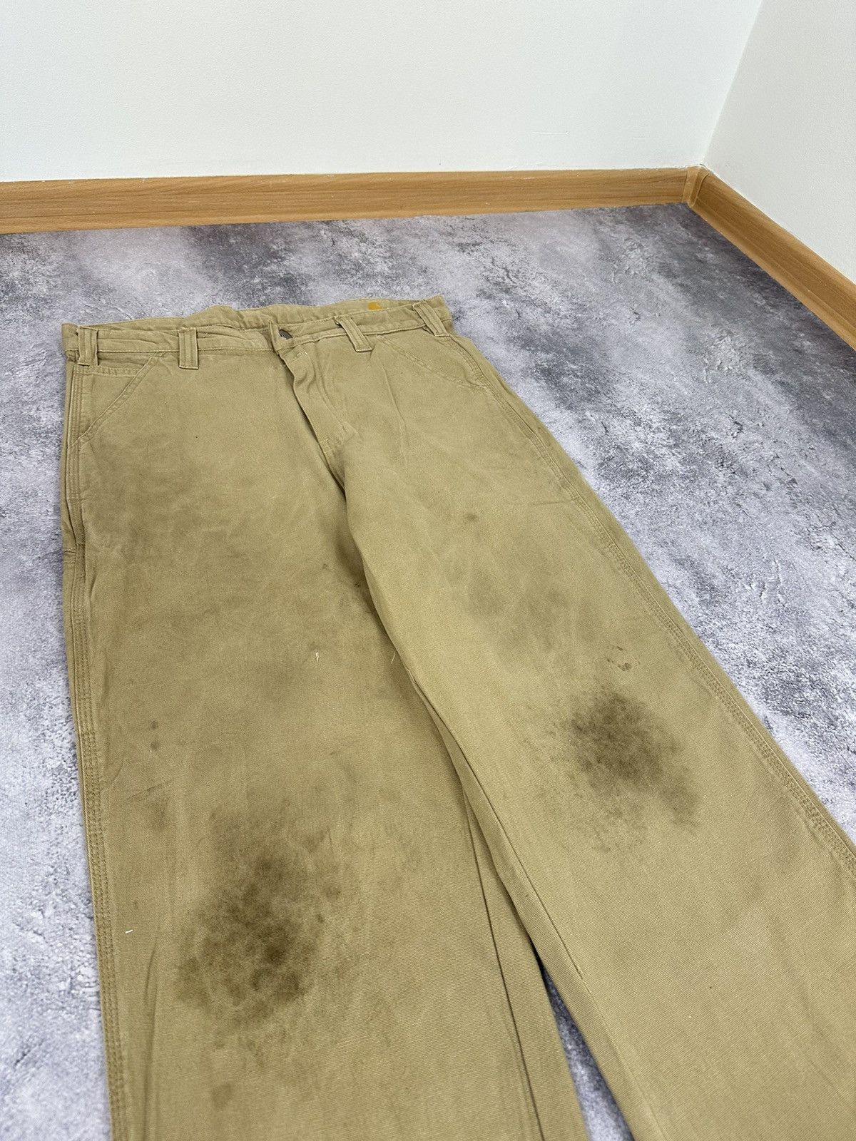 Carhartt Vintage Carhartt Distressed Baggy Carpenter Y2K Work Pants Size US 34 / EU 50 - 9 Thumbnail