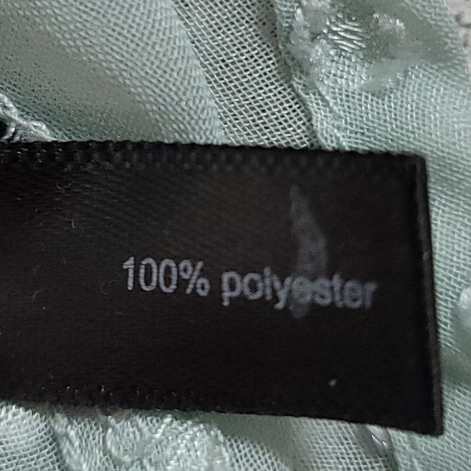 Other The Limited Green Sheer Top M Dual Front Pockets Size M / US 6-8 / IT 42-44 - 6 Thumbnail