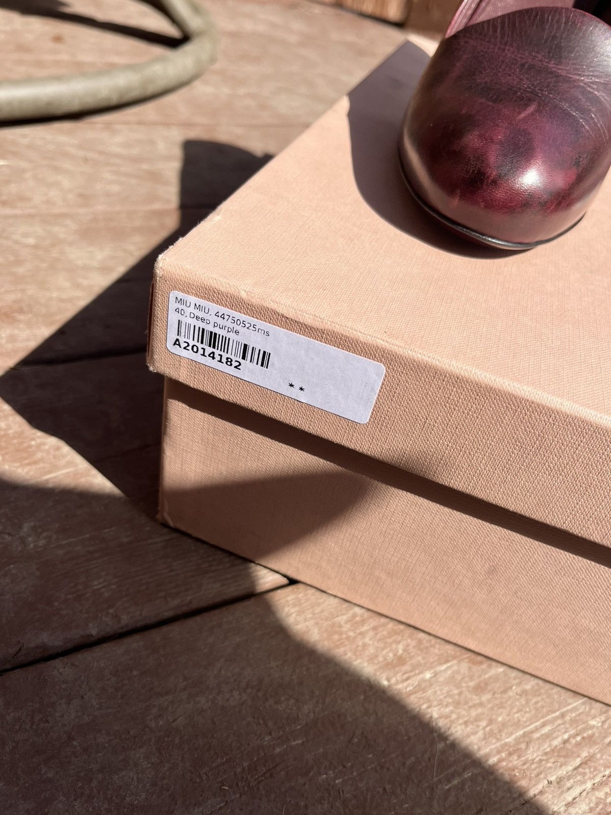 Miu Miu Miu Miu Burgundy Pumps Size US 10 / IT 40 - 9 Thumbnail