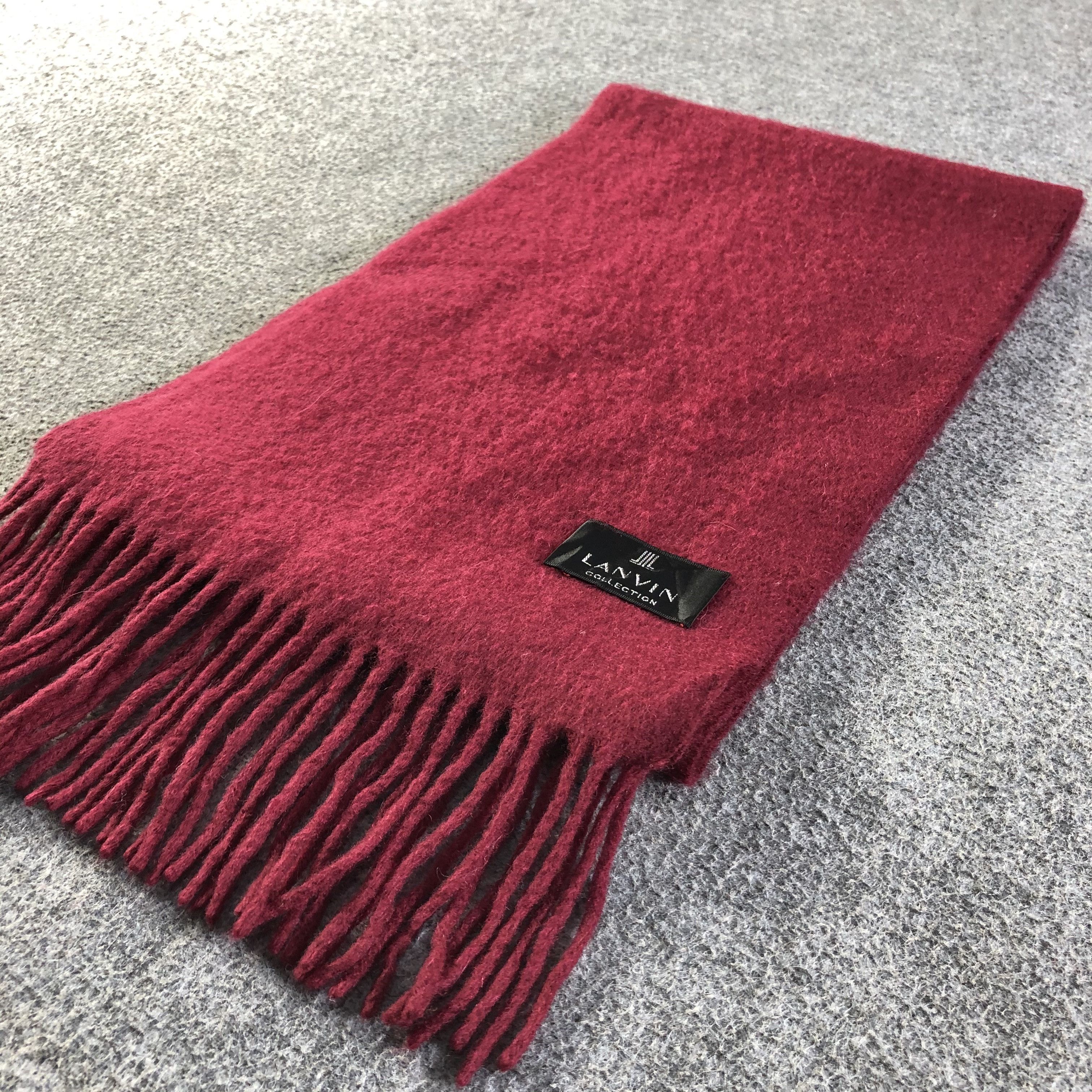 Lanvin Lanvin Cashmere Scarf / Muffler / Neckwear P646 Size ONE SIZE - 5 Thumbnail