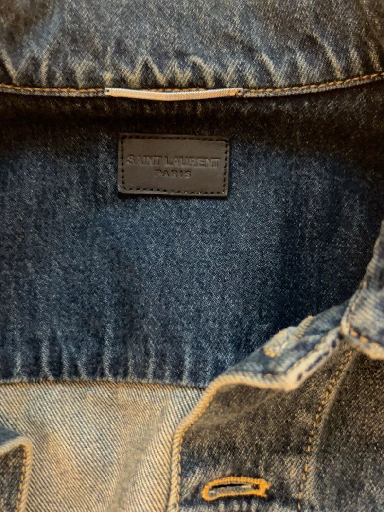 Saint Laurent Paris Saint Laurent Classic Denim Jacket- Size US S / EU 44-46 / 1 - 3 Thumbnail