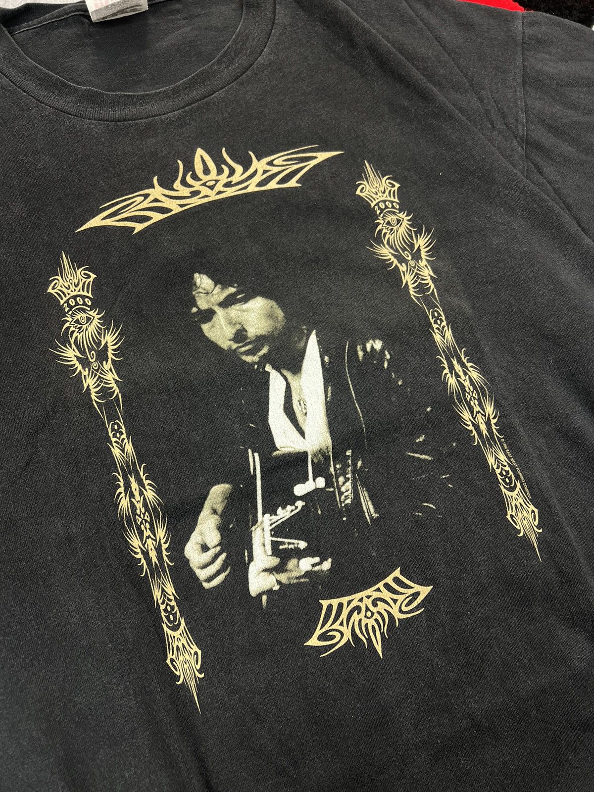 Band Tees Vintage Bob Dylan 1996 Tour Band Faded Y2K Tee Shirt Size US XL / EU 56 / 4 - 5 Thumbnail
