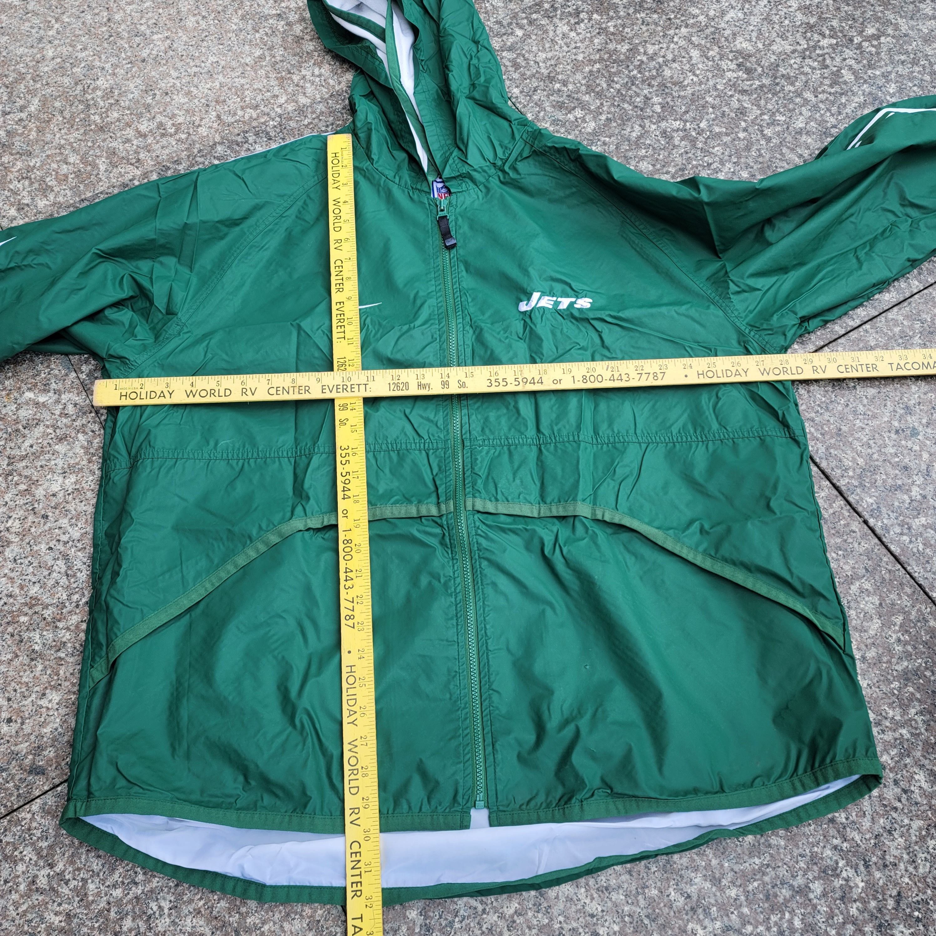 Nike Vintage Nike NY Jets jacket Size US XL / EU 56 / 4 - 4 Thumbnail