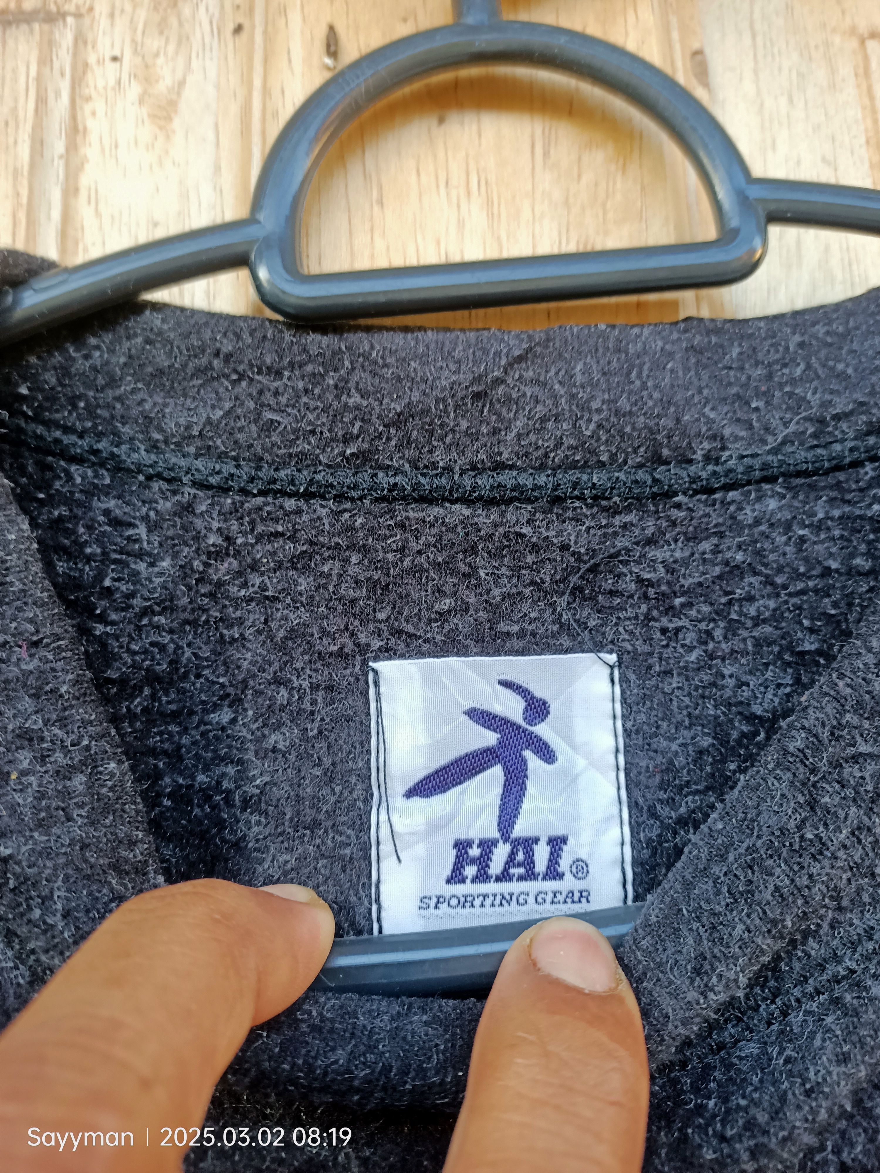 Hai Sporting Gear × Issey Miyake Vintage Hai Sporting Gear Issey Miyake Sweatshirt Size US M / EU 48-50 / 2 - 7 Thumbnail