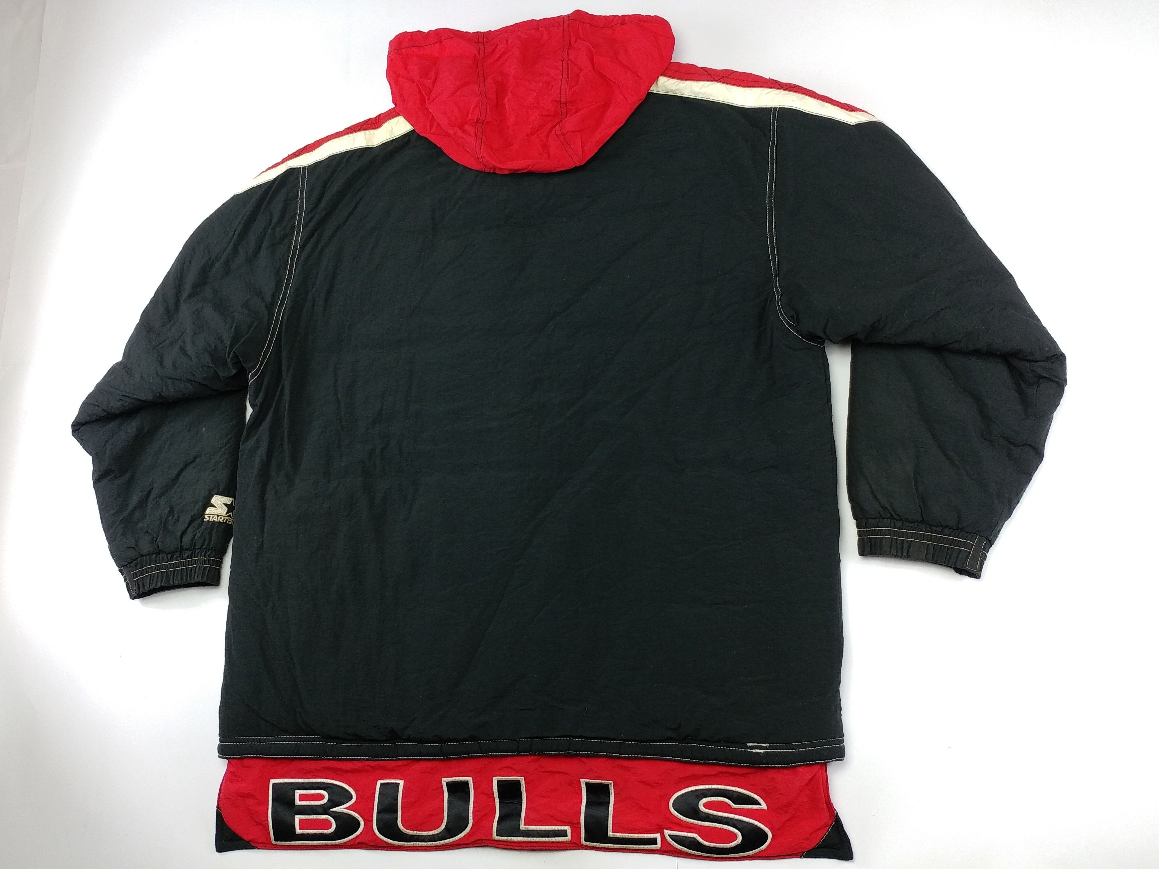 Starter NBA Chicago Bulls jacket, Starter basketball vintage 90s L Size US L / EU 52-54 / 3 - 6 Thumbnail