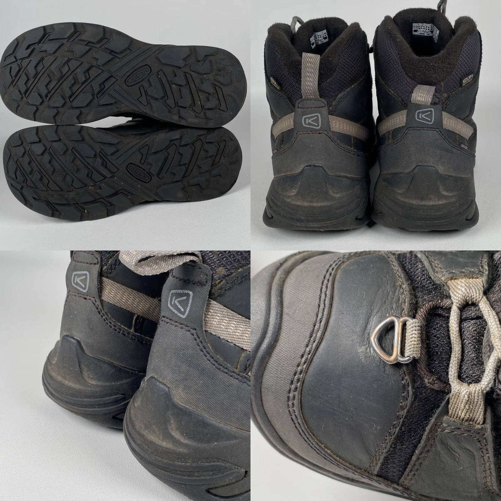 KEEN Keen Men's Circadia Mid Polar Black/Steel Grey Waterproof Winter Boots 1026762 Size US 10 / EU 43 - 8 Thumbnail