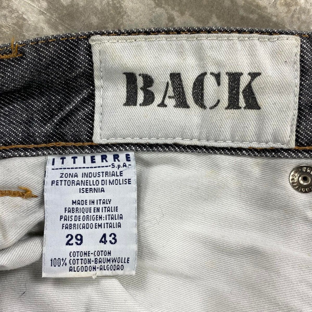 Dolce & Gabbana Back - Front’ Reversed Carpenter Denim Pants Size US 29 - 9 Thumbnail