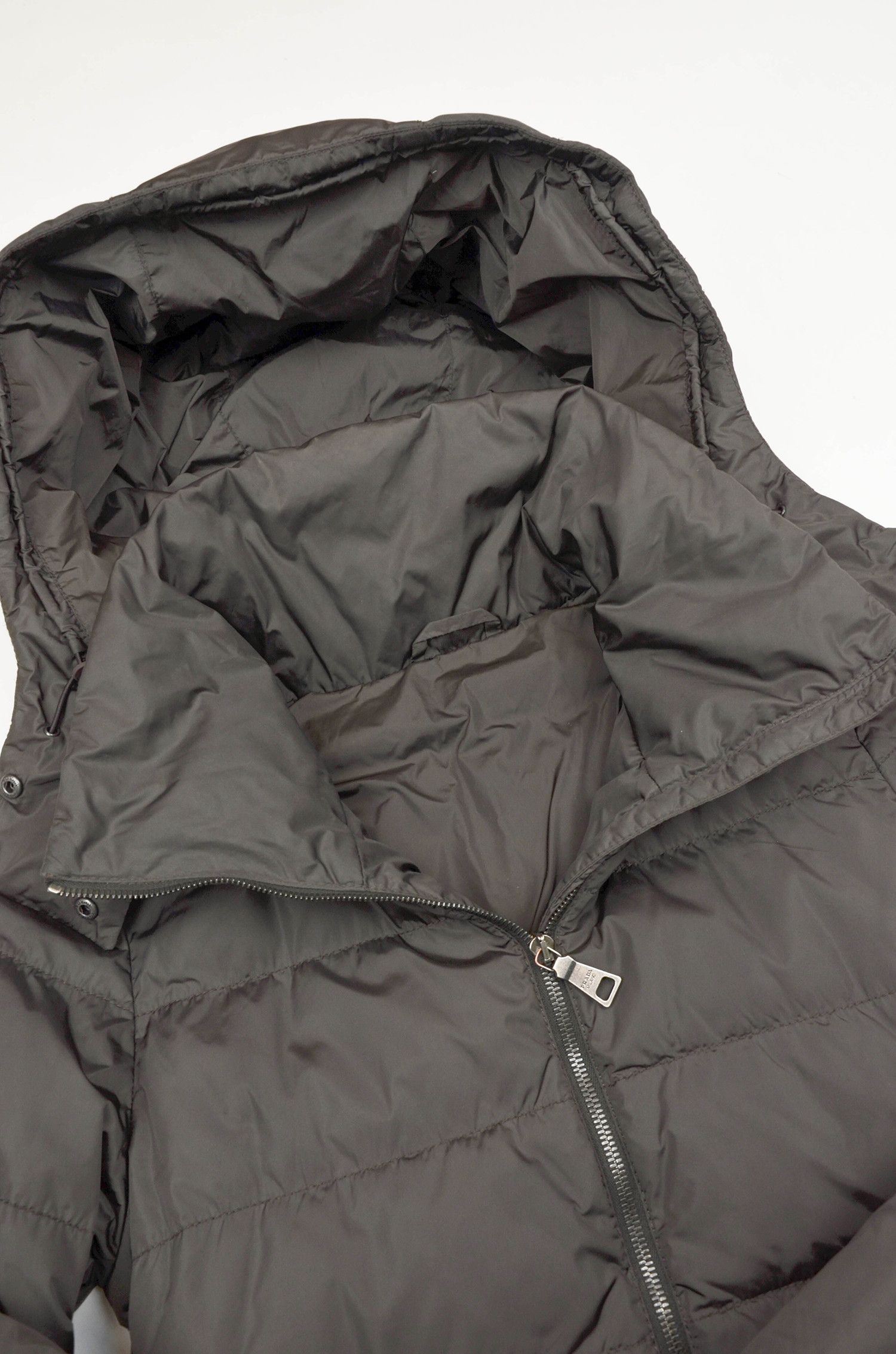 Prada Prada Quilted Hooded Down Puffer Jacket - Size S Size S / US 4 / IT 40 - 11 Thumbnail