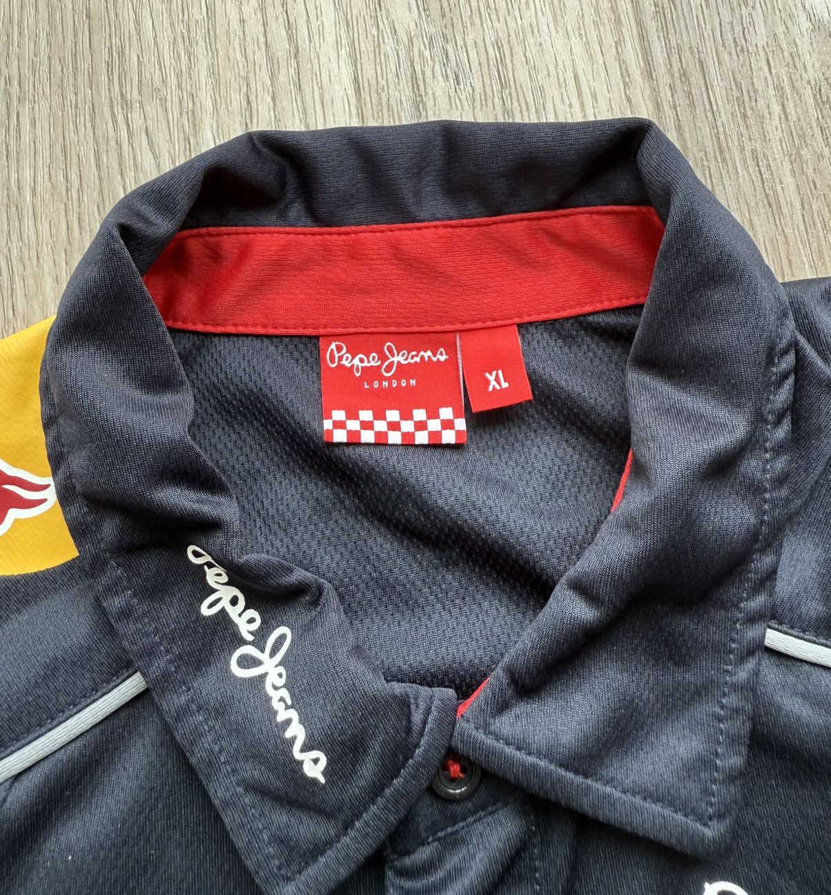 Red Bull Pepe Jeans Red Bull Navy Blue Racing Polo T-Shirt Formula 1 Size US XL / EU 56 / 4 - 6 Thumbnail