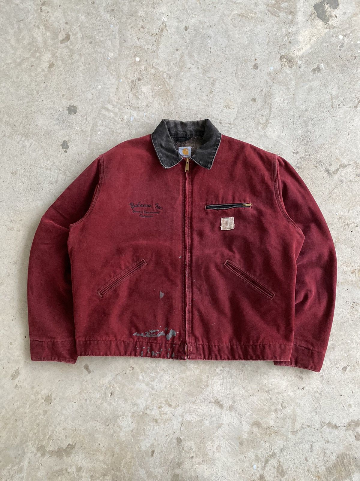 image of Carhartt x Vintage J97 Crimson Cri Detroit Jacket, Men's (Size XL)