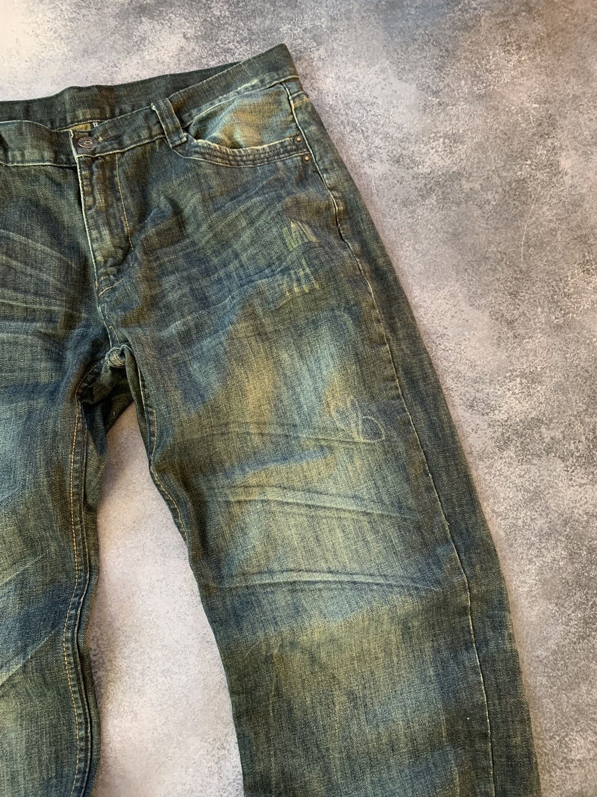 Hysteric Glamour × If Six Was Nine × Japanese Brand 💥 HYSTERIC GLAMOUR BALENCIAGA STYLE JAPANESE JEANS Size US 34 / EU 50 - 6 Thumbnail