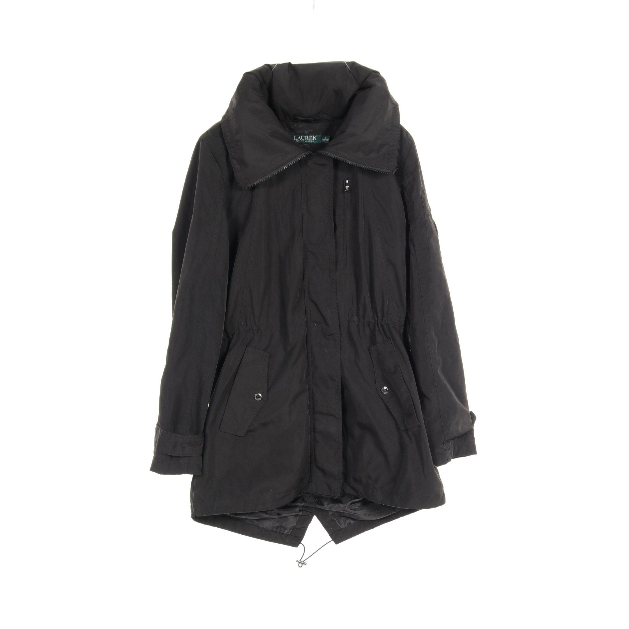 Ralph Lauren Ralph Lauren Nylon Jacket Black Hooded Size ONE SIZE - 1 Thumbnail