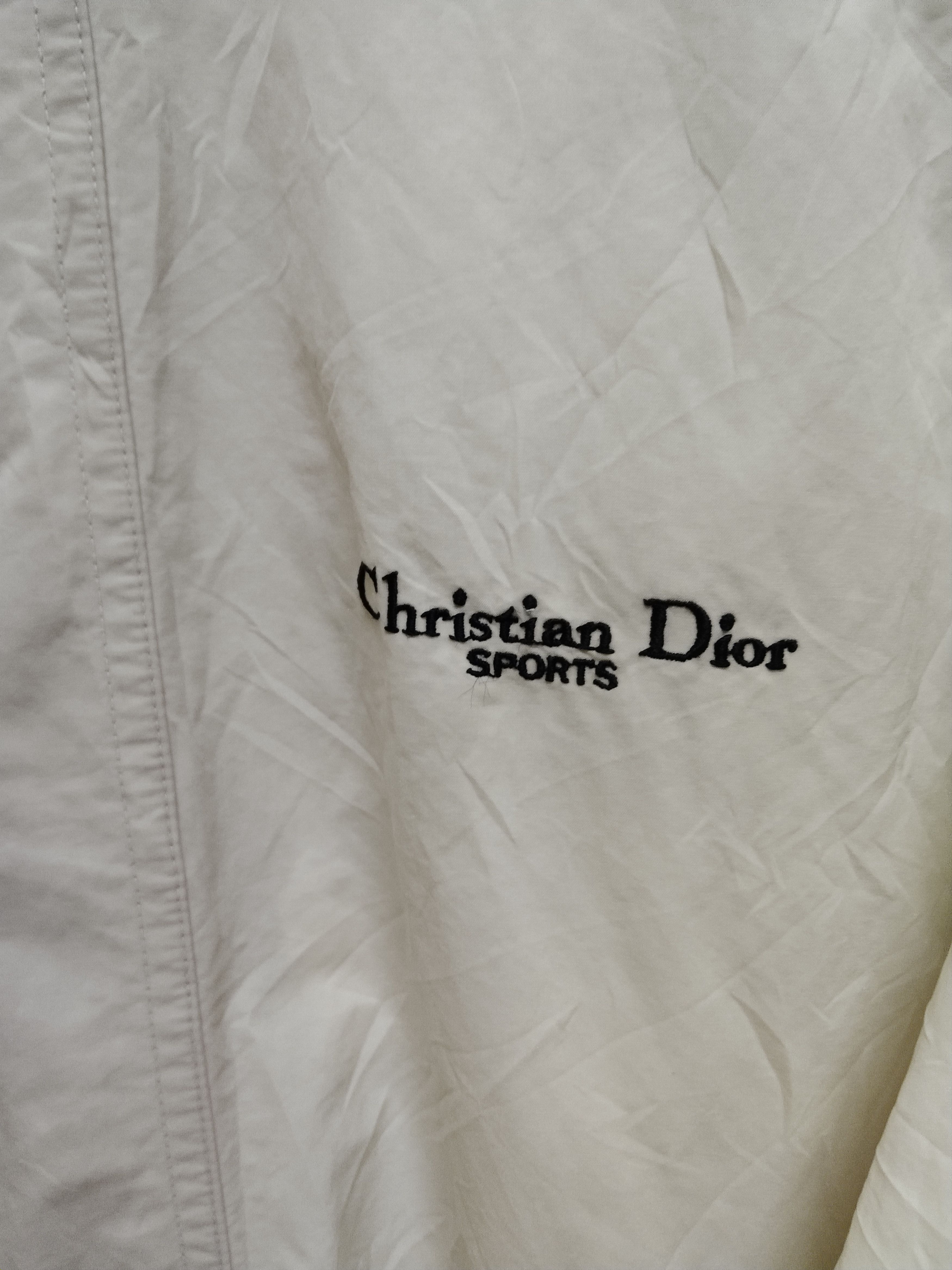 Christian Dior Monsieur Christian Dior Sports Spell Out Embroidery Hooded Jacket Size US XL / EU 56 / 4 - 12 Thumbnail