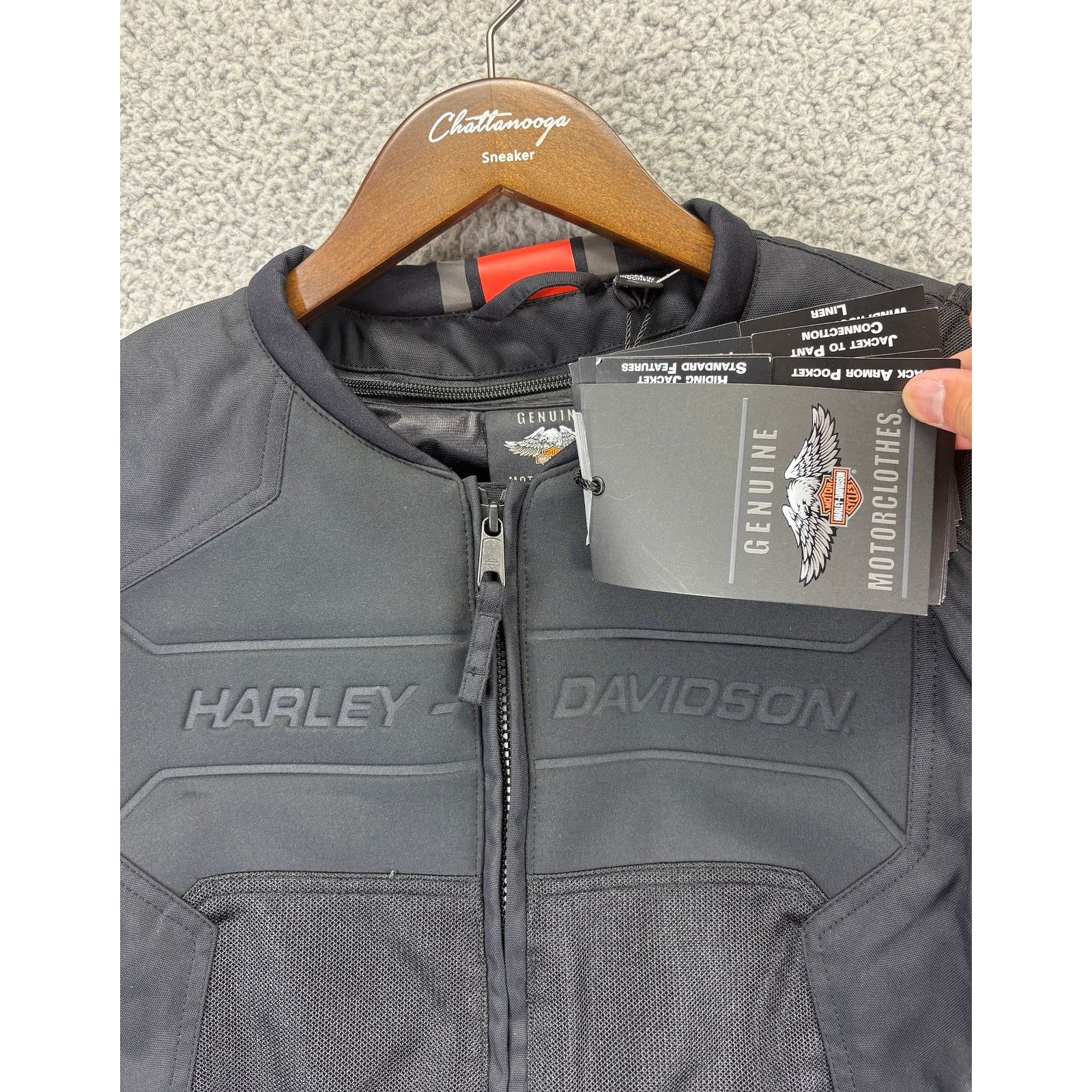 Harley Davidson Harley Davidson Brawler Genuine Padded Bike Jacket Mens M Size US M / EU 48-50 / 2 - 8 Thumbnail