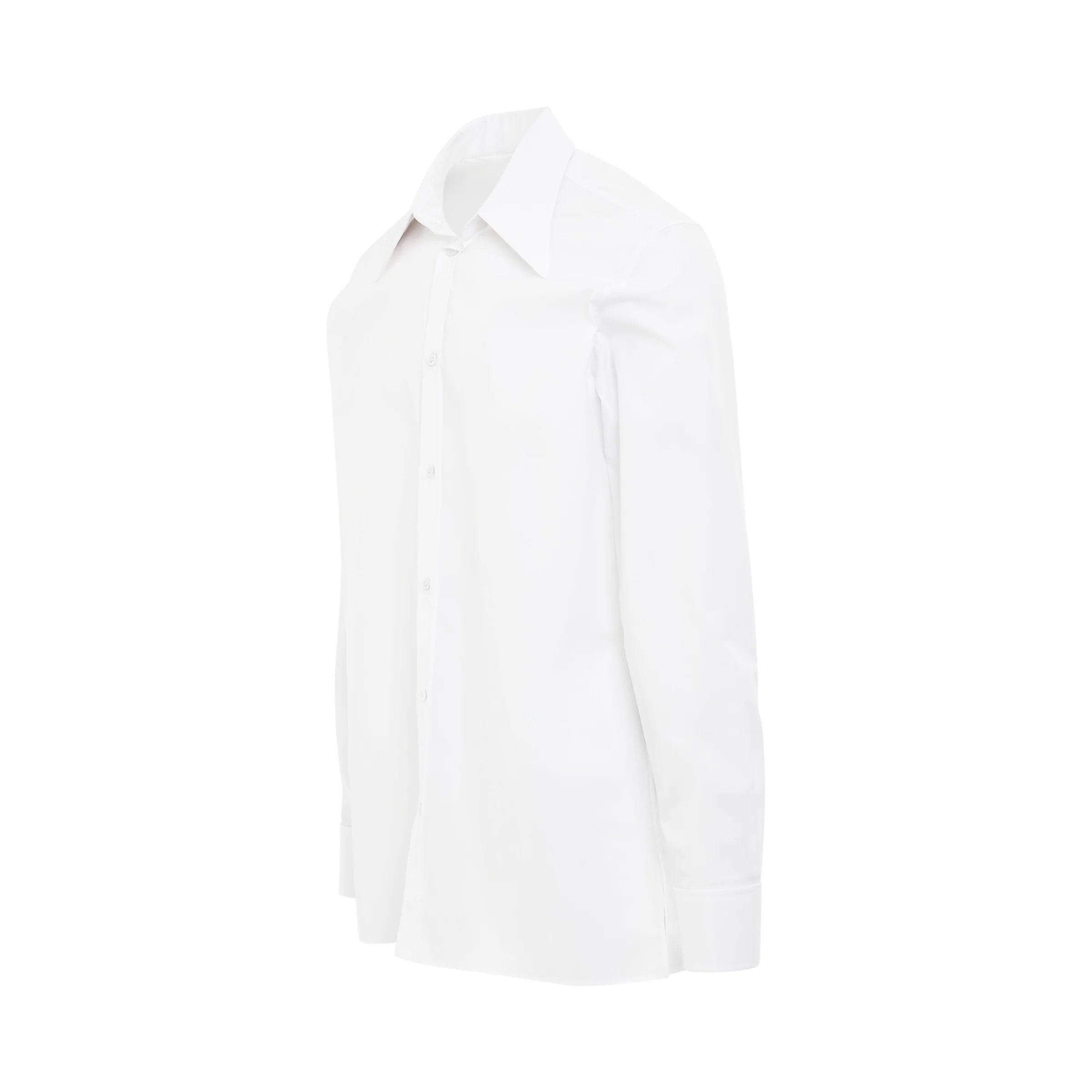 Maison Margiela o1mris0824 Shirt in White Size US XL / EU 56 / 4 - 3 Thumbnail