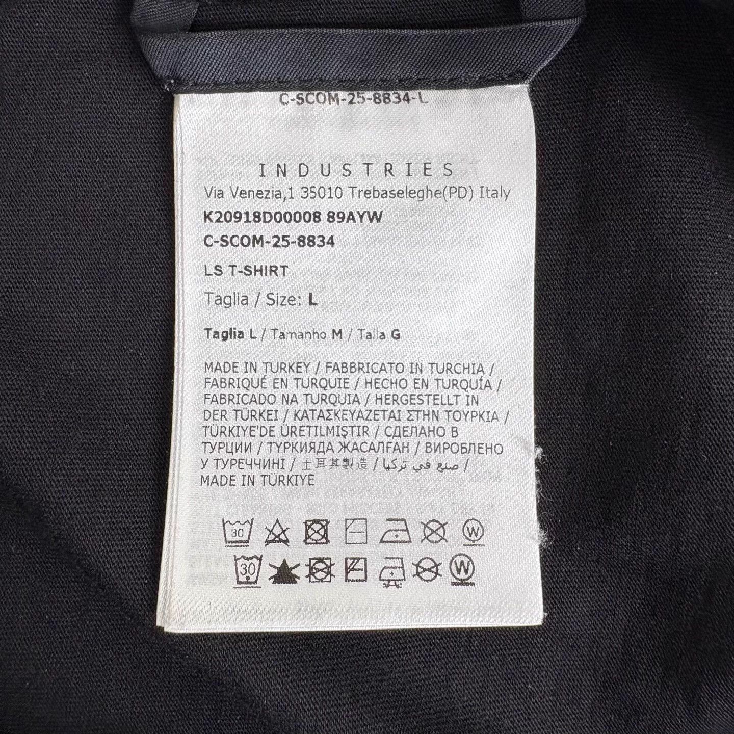 Moncler Moncler black layered printed letter long sleeve L Size US L / EU 52-54 / 3 - 4 Thumbnail