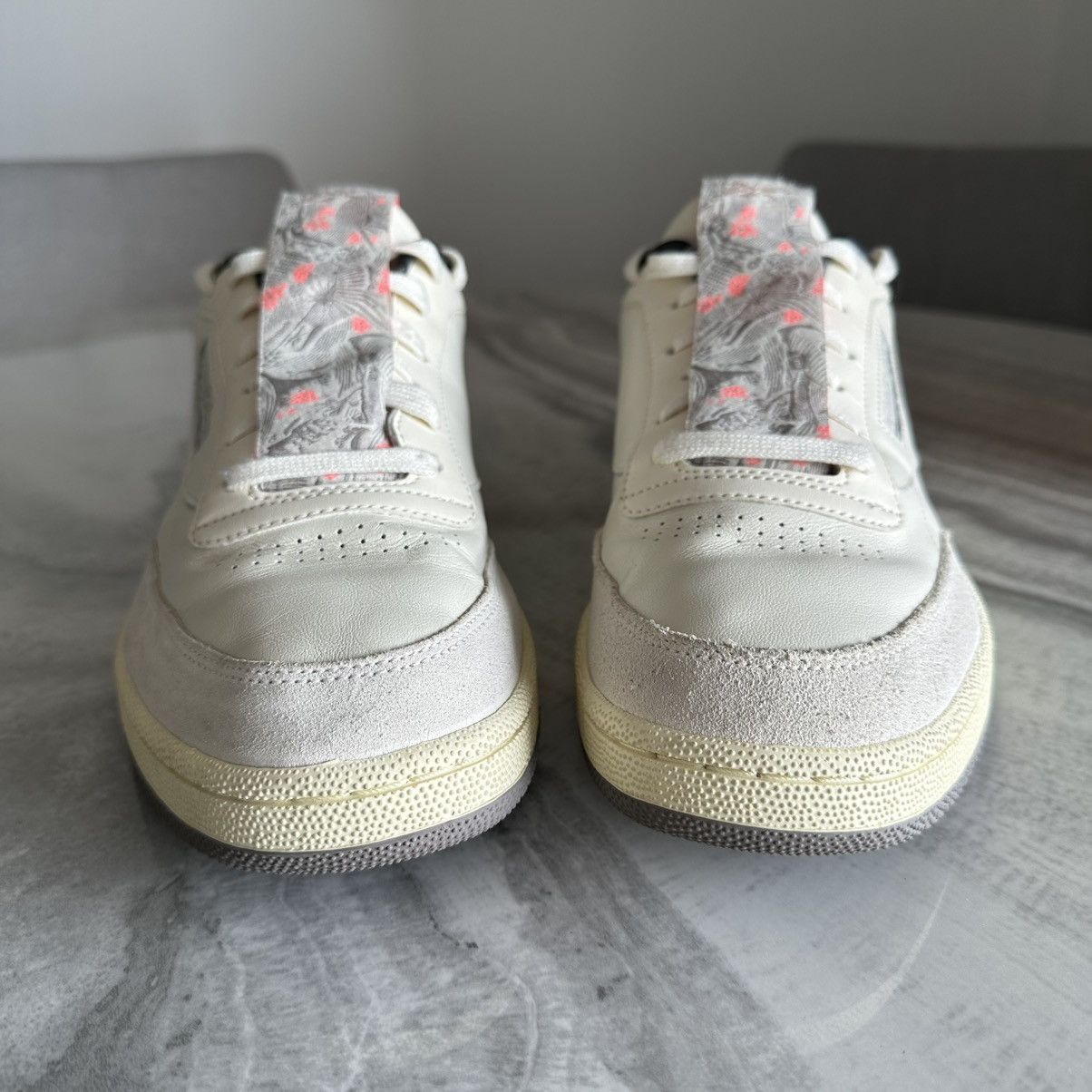 Reebok Reebok Club C 85 Year of the Ox White Leather Sneakers Size US 13 / EU 46 - 3 Thumbnail